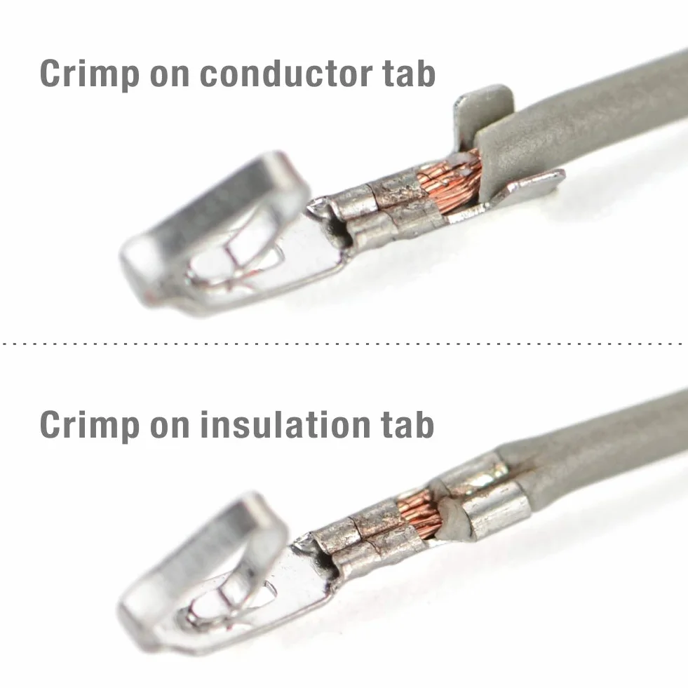iCrimp Mini szczypce zaciskowe z otwartym cylindrem, współpracują z 0,08 – 0,5 mm², Molex, Tyco, zaciski JST i przyłącza