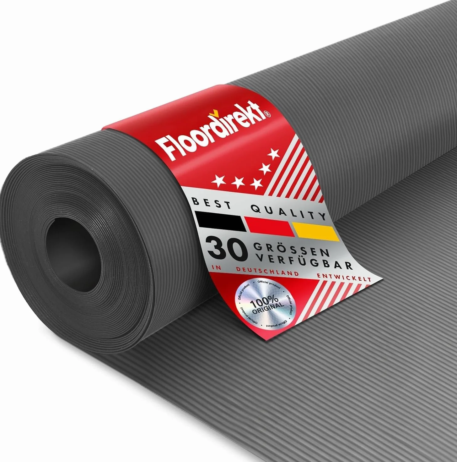 Mata gumowa antypoślizgowa 3 mm czarna 100 x 350 cm