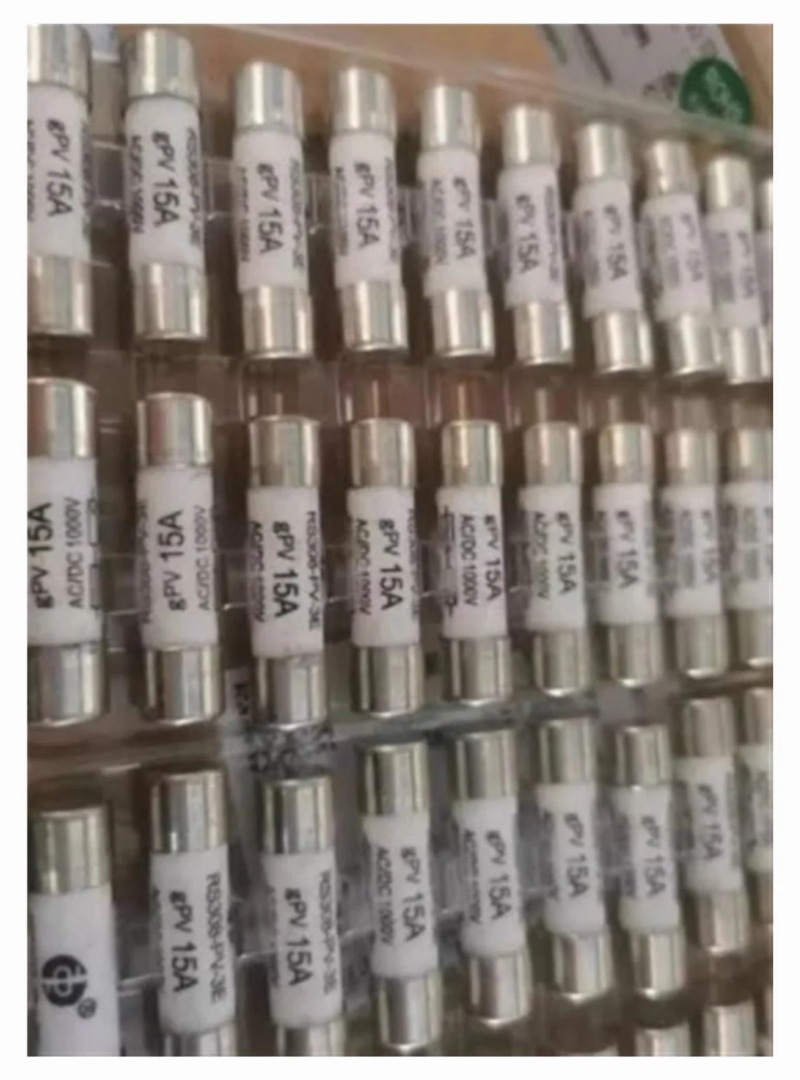 Bezpieczniki: RS308-PV 3E gPV 1A 2A 3A 4A 6A 8A 1000V TSA1038(RS308-PV-3E20A)