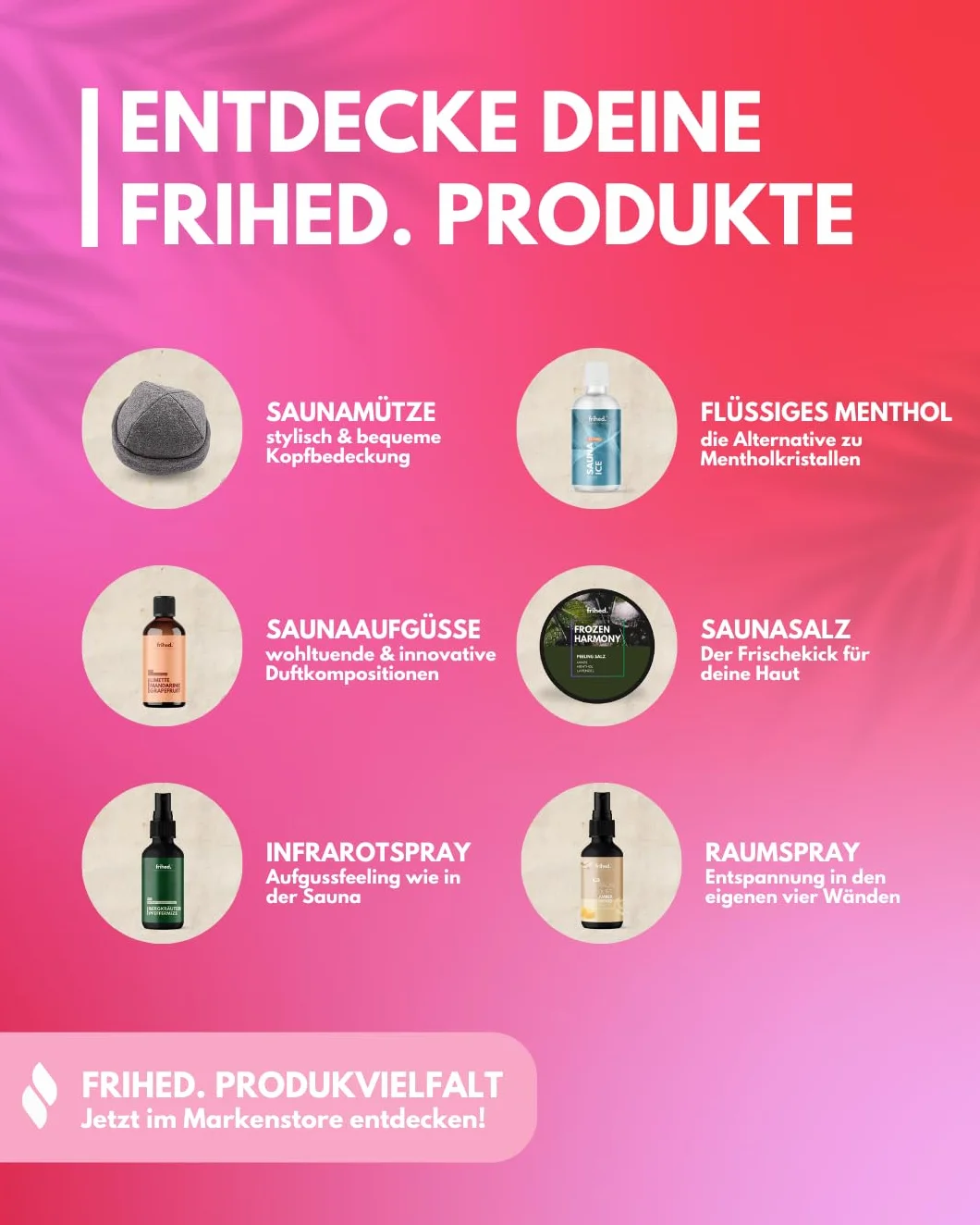frihed. Napar do sauny Berry Infusion, Truskawka & Śmietana, skoncentrowane olejki, słodki zapach, szklana butelka