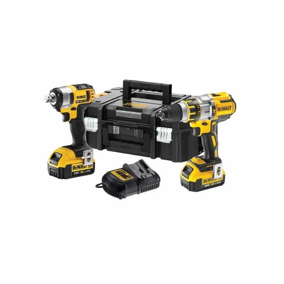 DeWalt 18,0 V/4,0 Ah BL Kombop DCD995/DCF880, DCK254M2T-QW