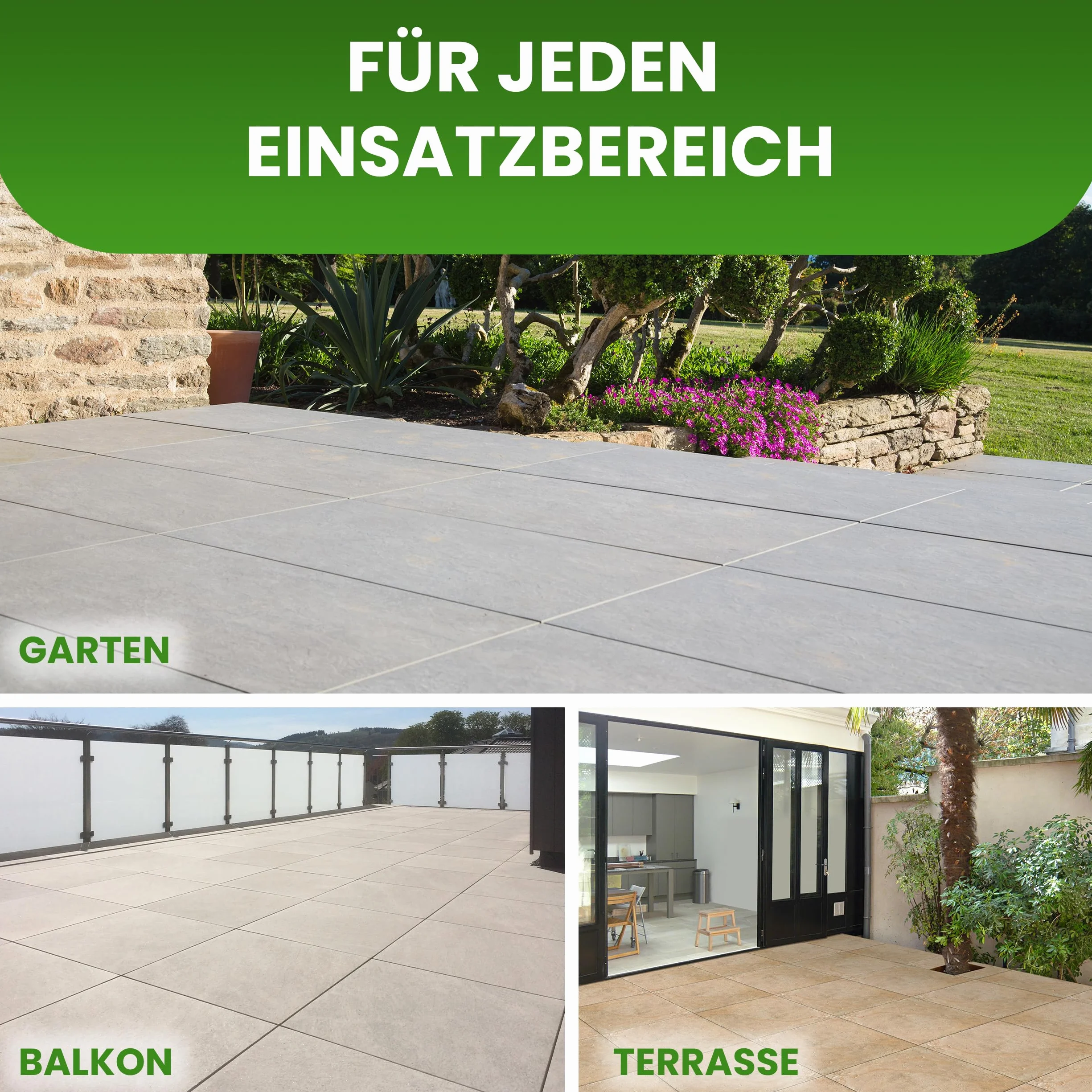 Gartenwelt Riegelsberger Łożysko płytowe PRO łożysko tarasowe, podstawa do płyt tarasowych, ceramiki, kamienia, betonu, płytek, z regulacją wysokości 10-15 mm (20 sztuk)
