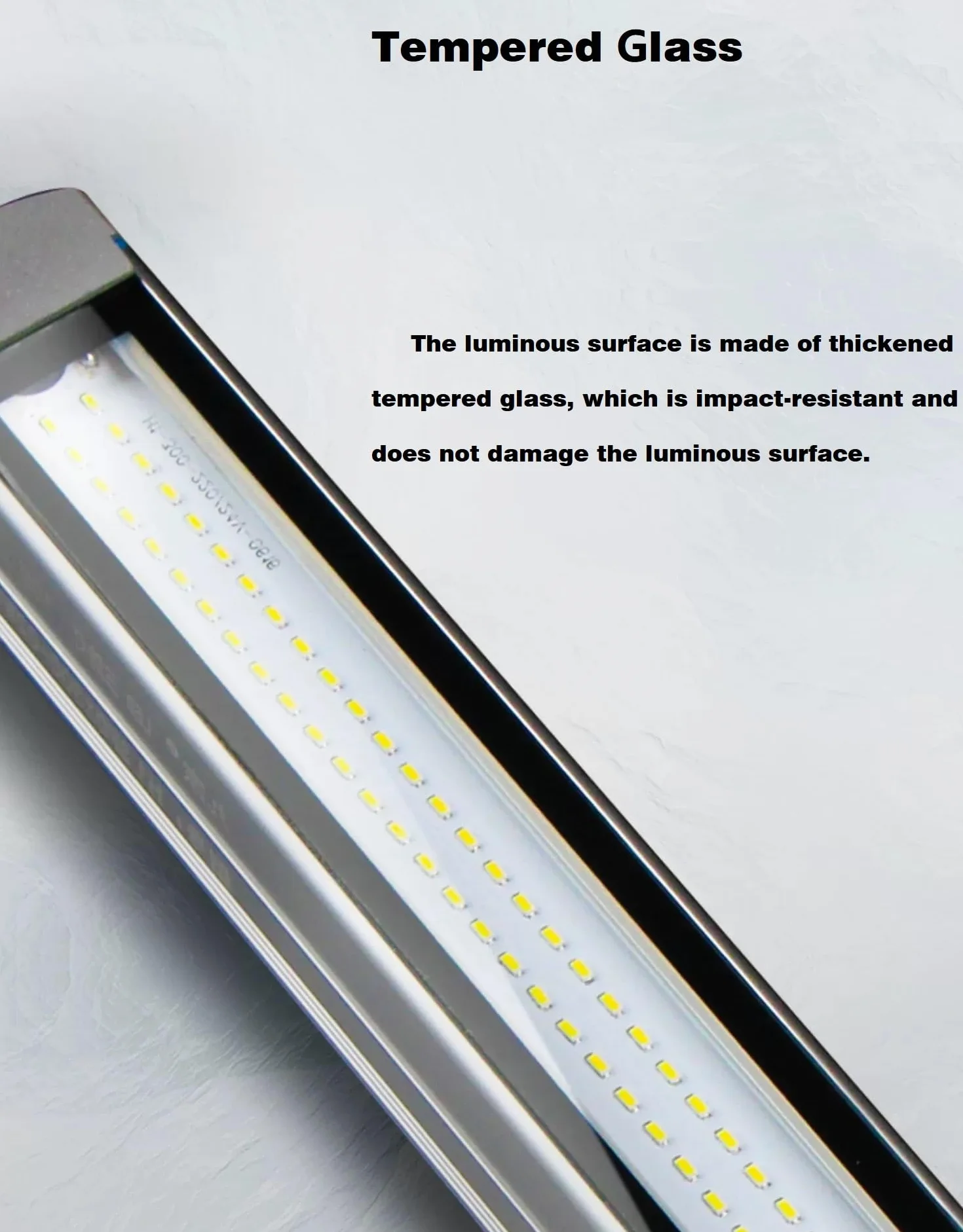 Przemysłowe/maszynowe oświetlenie LED, 6 W 24 V IP68 odporna na eksplozję lampa LED długa 280 mm / oświetlenie wewnętrzne maszyny CNC 280 mm (6 W)