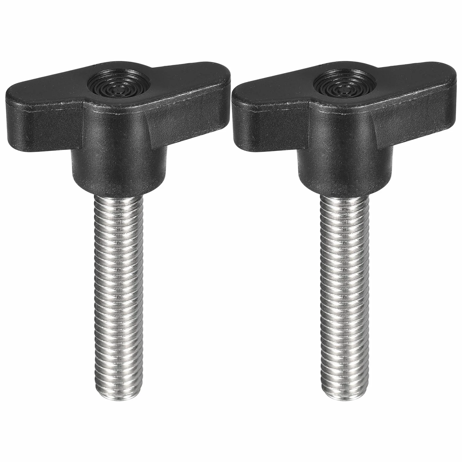 QUARKZMAN 2 szt. Pokrętło śrubowe, M8 x 40 mm 304 w kształcie litery T ze stali nierdzewnej do wymiany pokrętła ręcznego