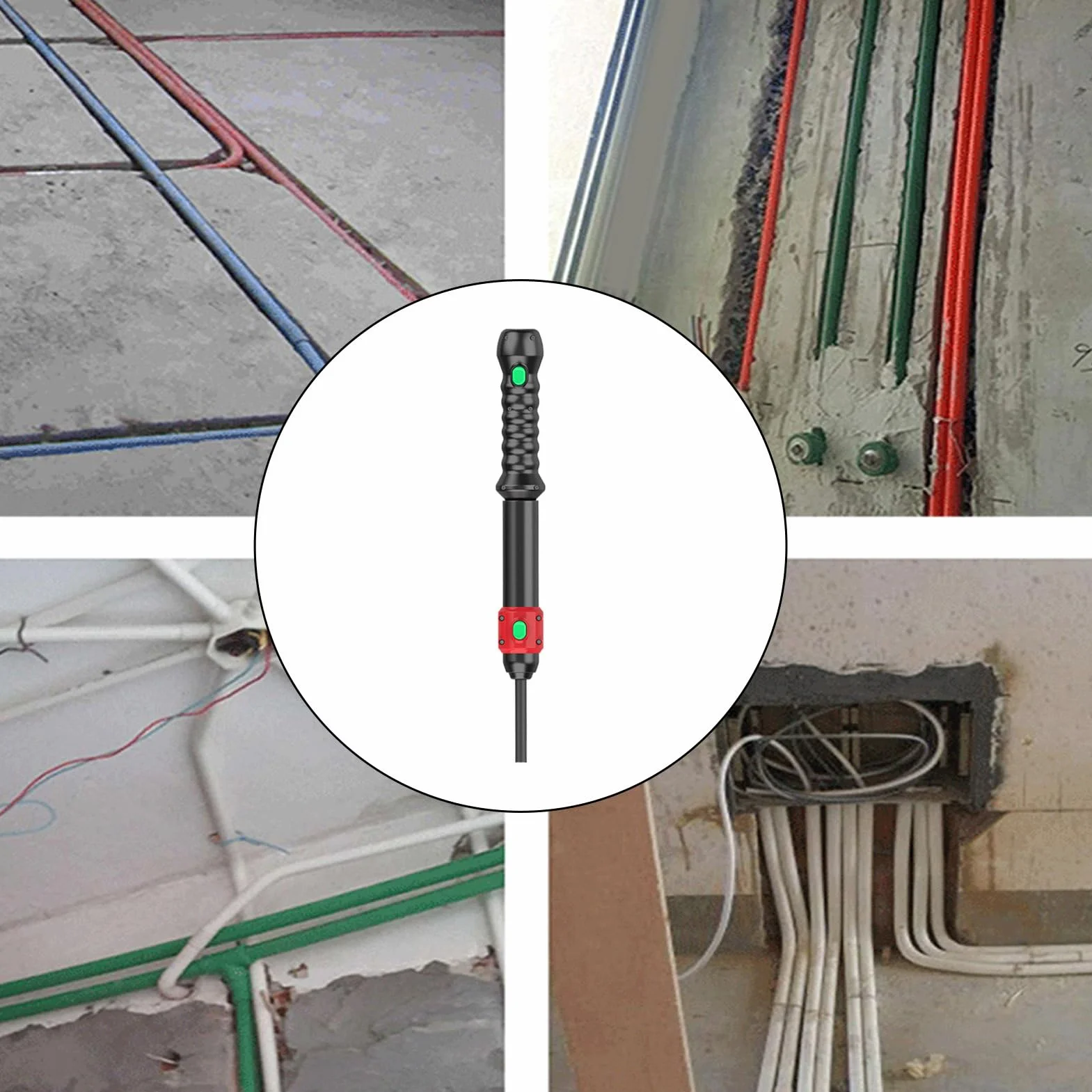 Przeciągacz do Kabli Ręczne, przenośne przeciągarki i urządzenia | Elektryczny przewlekacz Urządzenie do Montażu Instalacji Wewnętrznych i Układania w Ścianach dla Elektryków