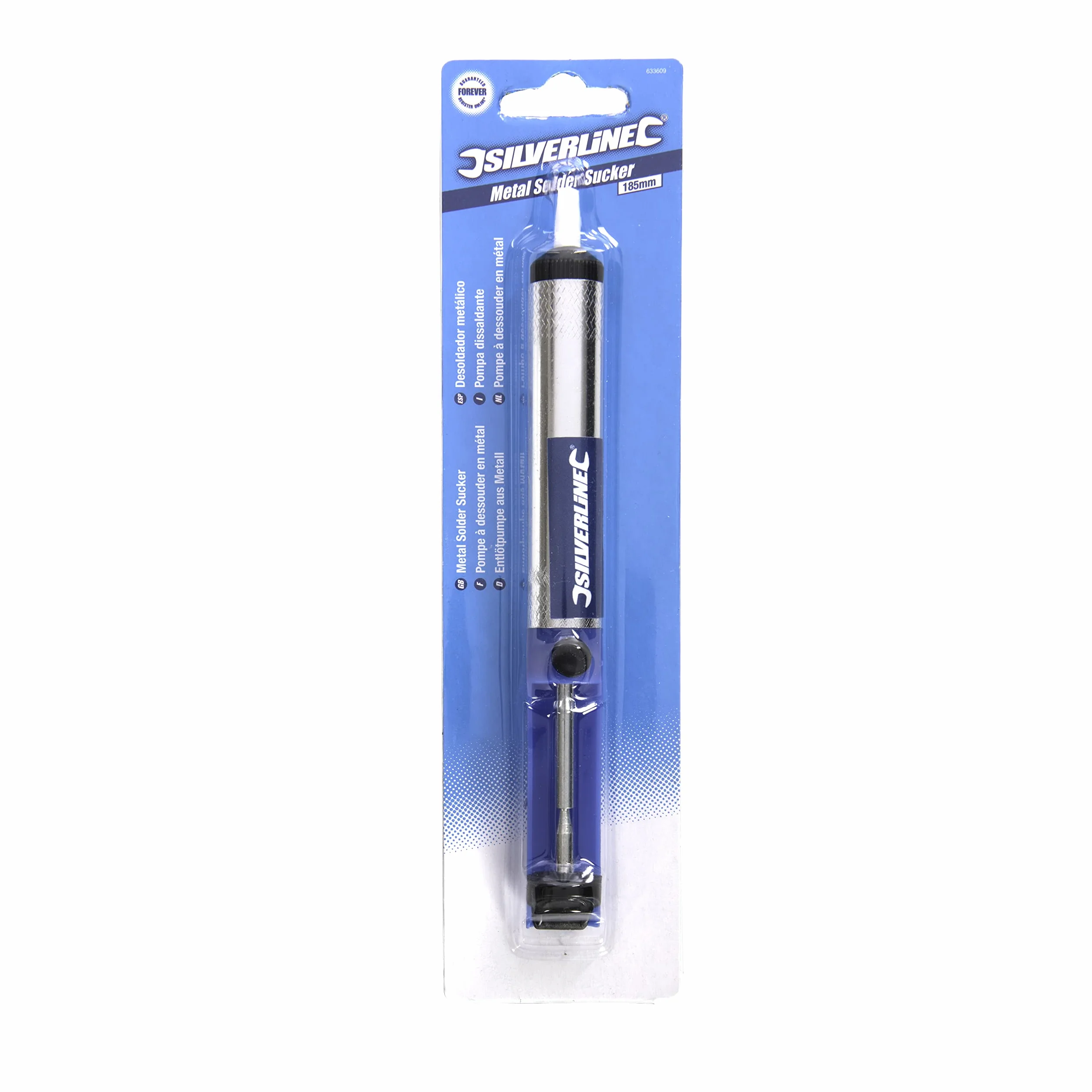 Silverline Metalowa przyssawka lutownicza 185 mm (633609)