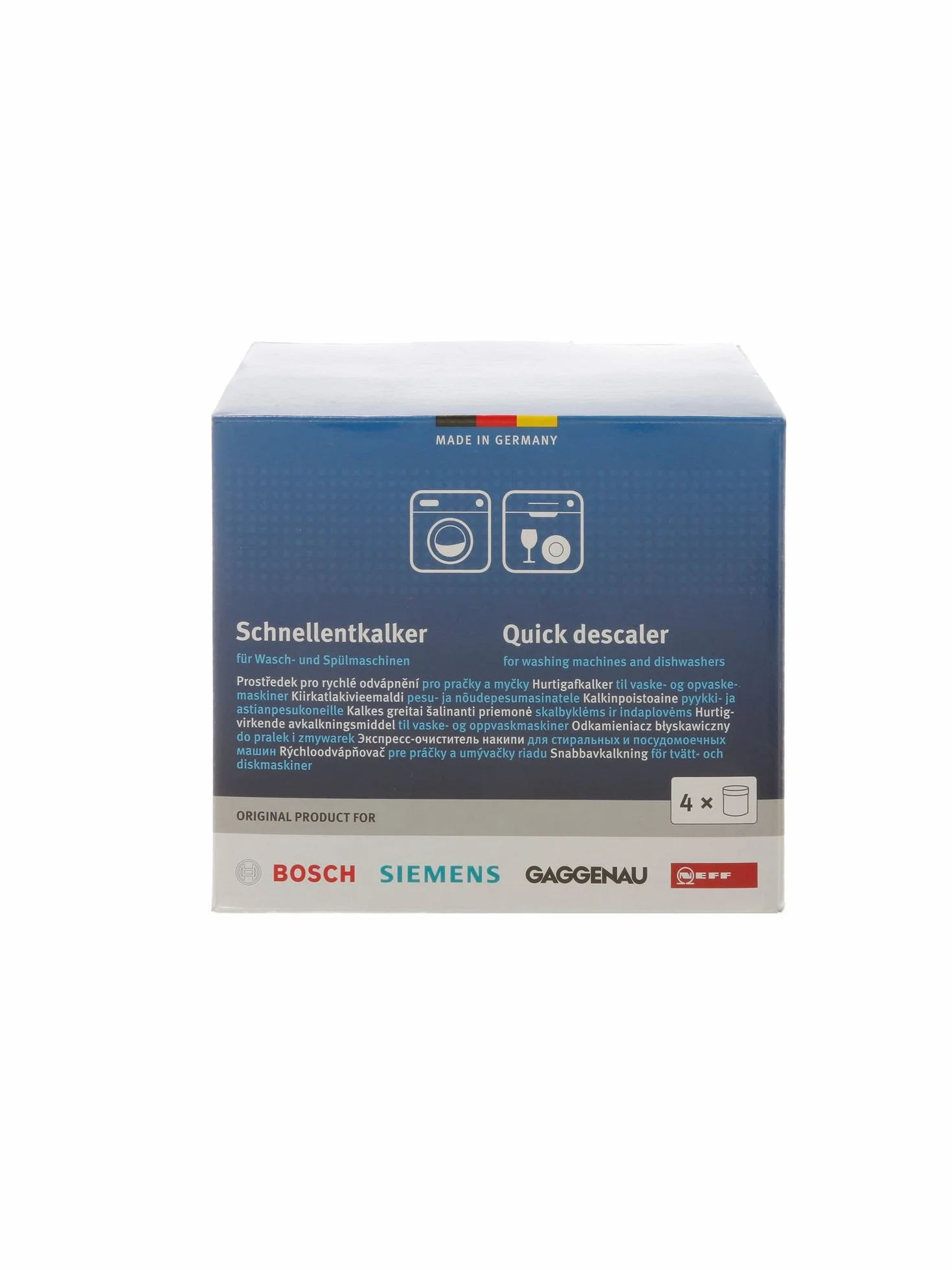 Bosch, Siemens, Neff, Gaggenau odkamieniacz do pralek i zmywarek 00311923 (4x)