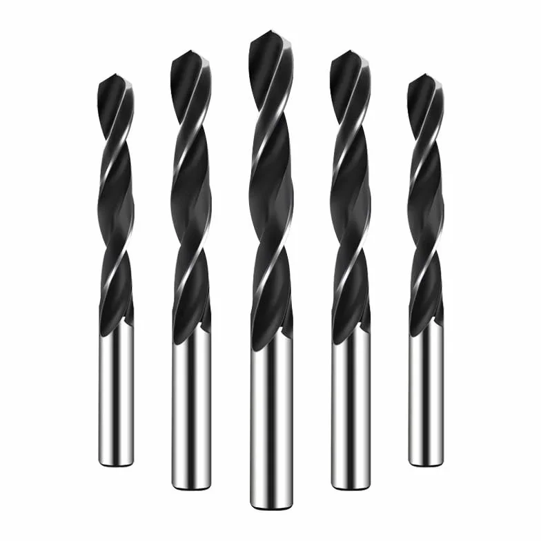 5/10 szt. 1MM 2MM 3.2MM 4.2MM 6.8MM HSS6542 Zestaw wierteł do metalu Ręczne mechaniczne narzędzia do obróbki drewna Narzędzia do dziurkowania stali nierdzewnej(10 Piece,9.1x81x125L)