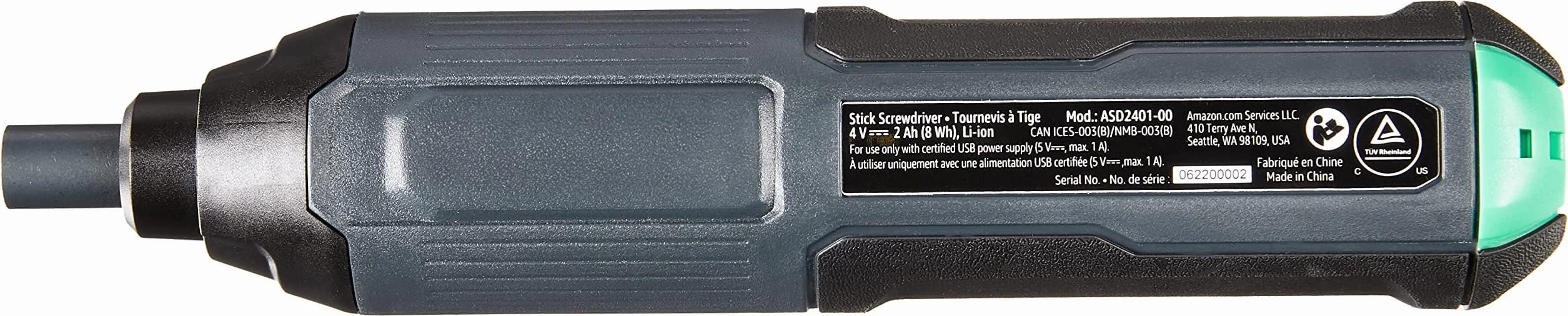 SKIL Amazon Basics wkrętarka bezprzewodowa 3,6 V (maks. 4 V) zestaw 10 bitów USB