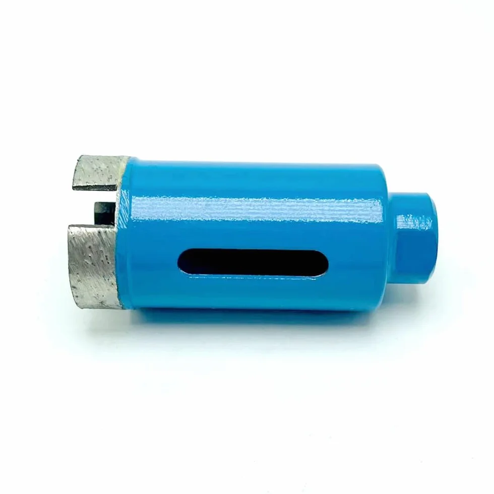 Wiertło rdzeniowe diamentowe, Wiertło diamentowe rdzeniowe M10 Szlifierka kątowa Niebieska 6-70 mm Marmurowa płytka granitowa Cegła betonowa(40mm)