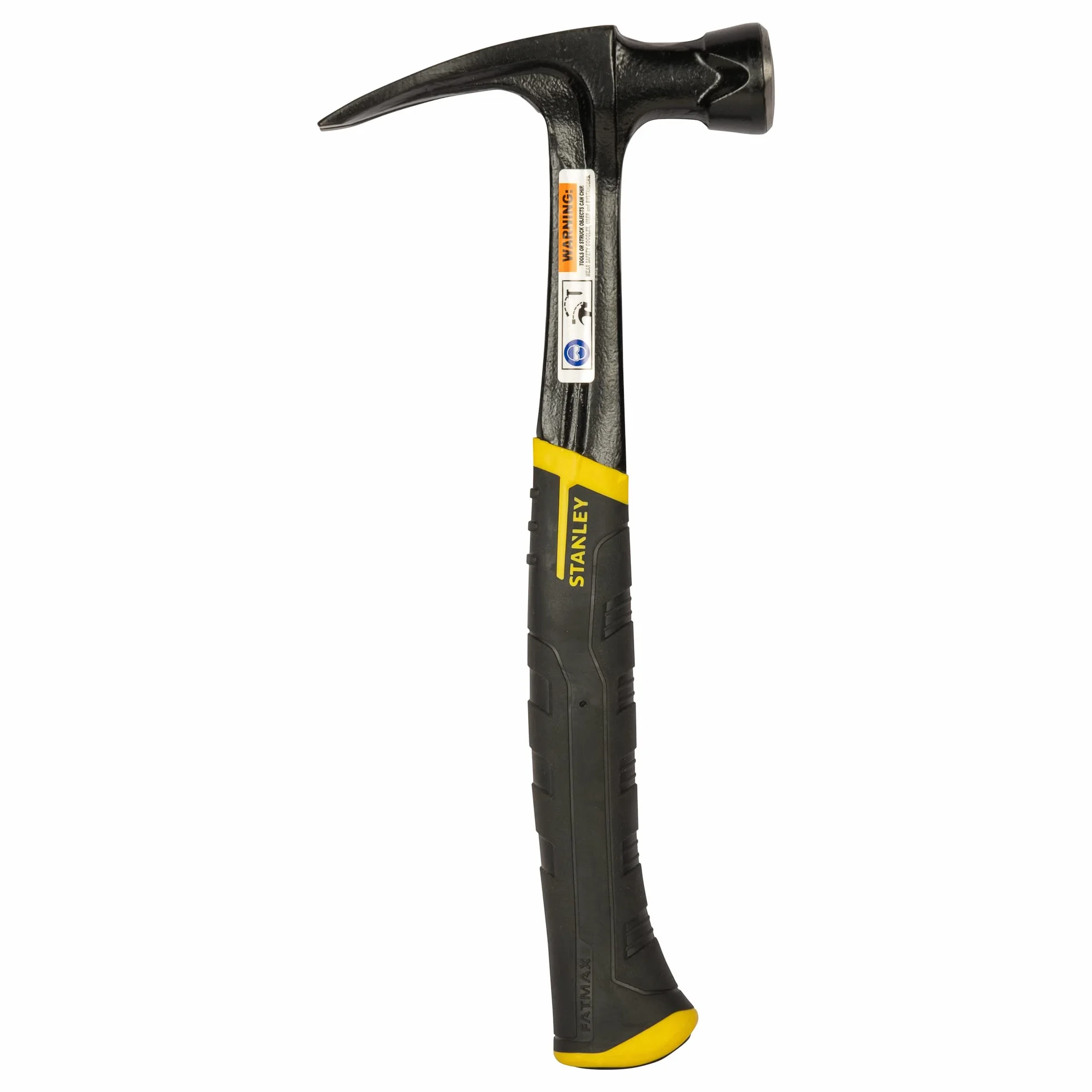 Stanley Antivibe All Steel Rip Młotek 450 g Czarny Żółty