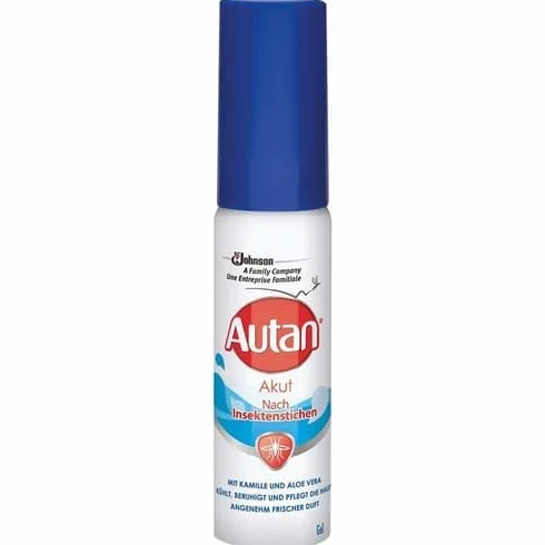 Autan Żel na Ukąszenia Owadów do Ciała i Twarzy 25 ml