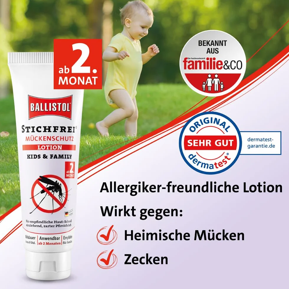 Ballistol Stichfrei KIDS Lotion Tube 30 ml
