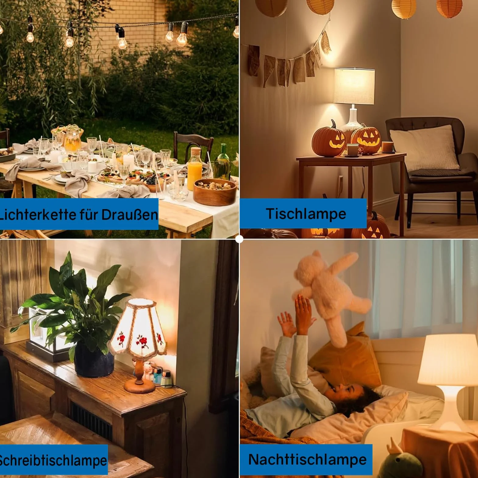 Powice Ściemniacz LED z przełącznikiem, ściemniacz do lamp LED, długi, 50 cm, wtyczka płaska, przełącznik ze ściemniaczem, przełącznik do lamp LED 220-250 V/100 W, maks