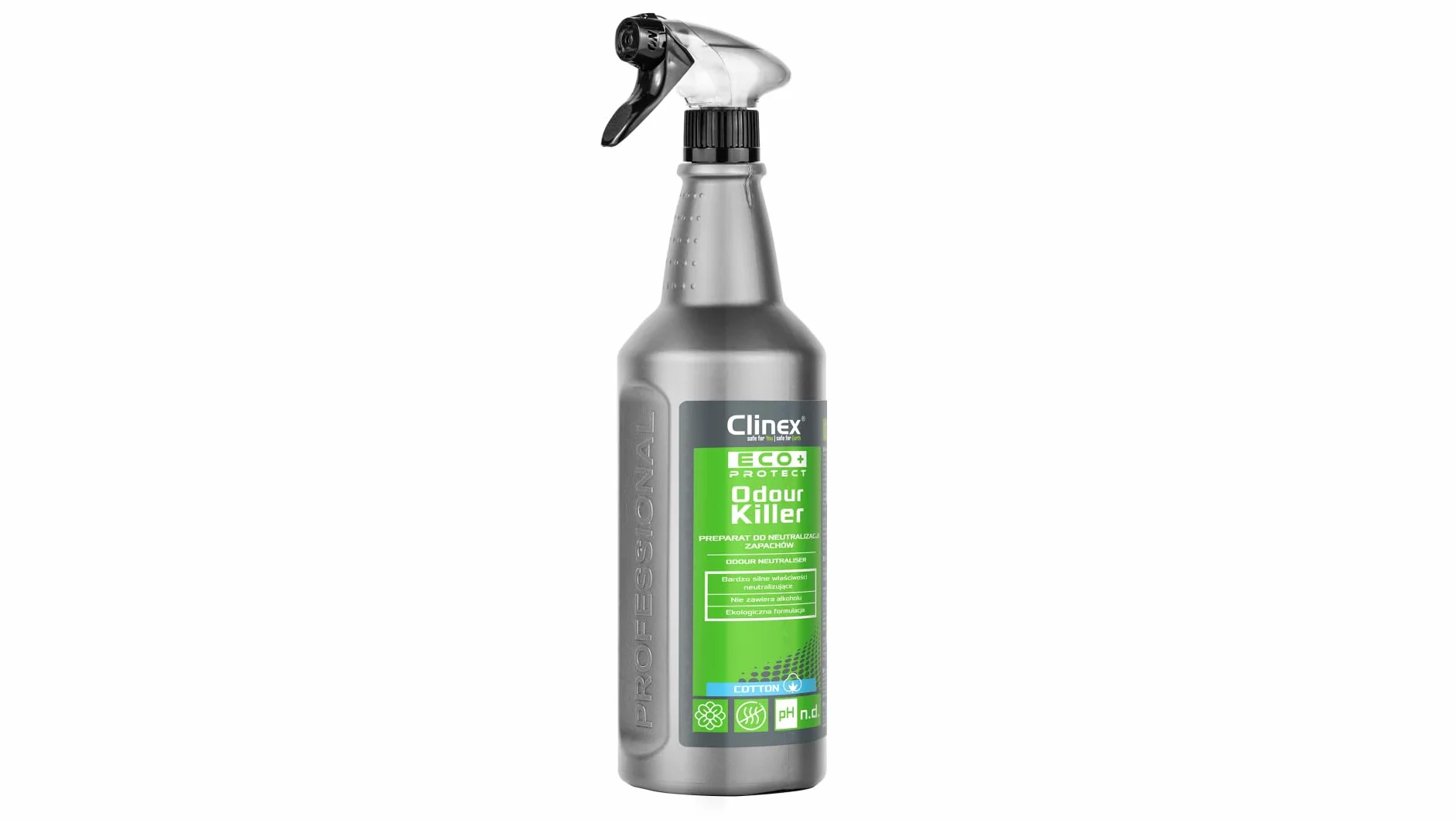 CLINEX Nano Protect Silver Odour Killer, bawełna, neutralizator zapachów, nieprzyjemne zapachy, świeży zapach, aktywne nanocząsteczki, neutralizator zapachów, uniwersalny, dla psa, kota, ekologiczny