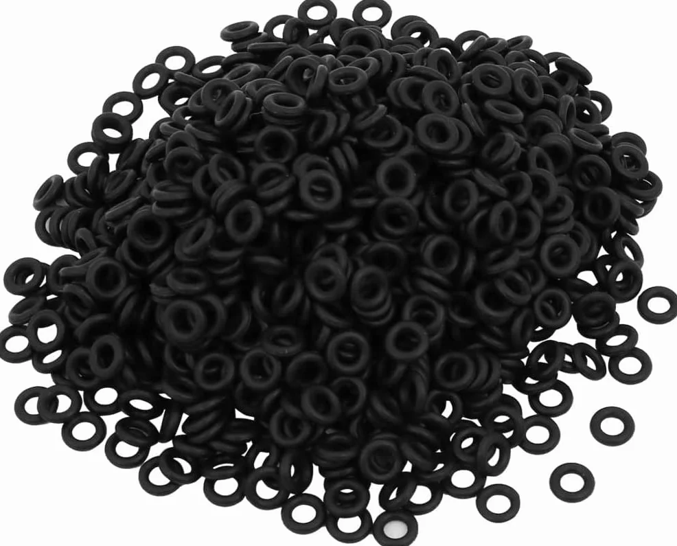 O-ringi uszczelka gumowy pierścień, 6mm OD 3mm ID 1.5mm szerokość, metryczna uszczelka Buna-N, opakowanie 1000 (Juntas tóricas de caucho de nitrilo, 6 mm DE 3 mm ID 1,5 mm de ancho, ju