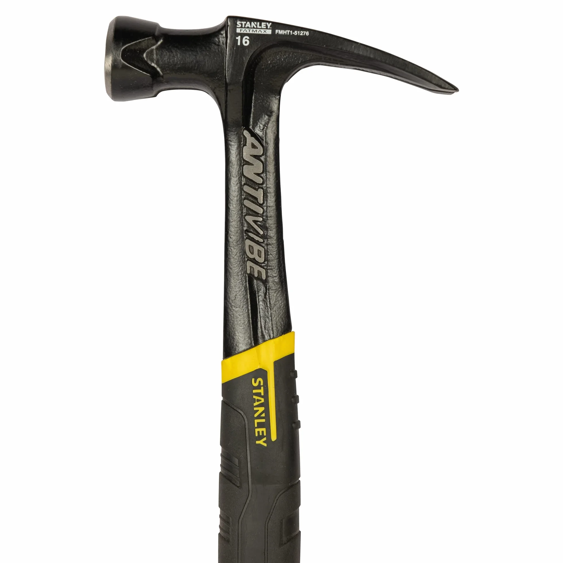 Stanley Antivibe All Steel Rip Młotek 450 g Czarny Żółty