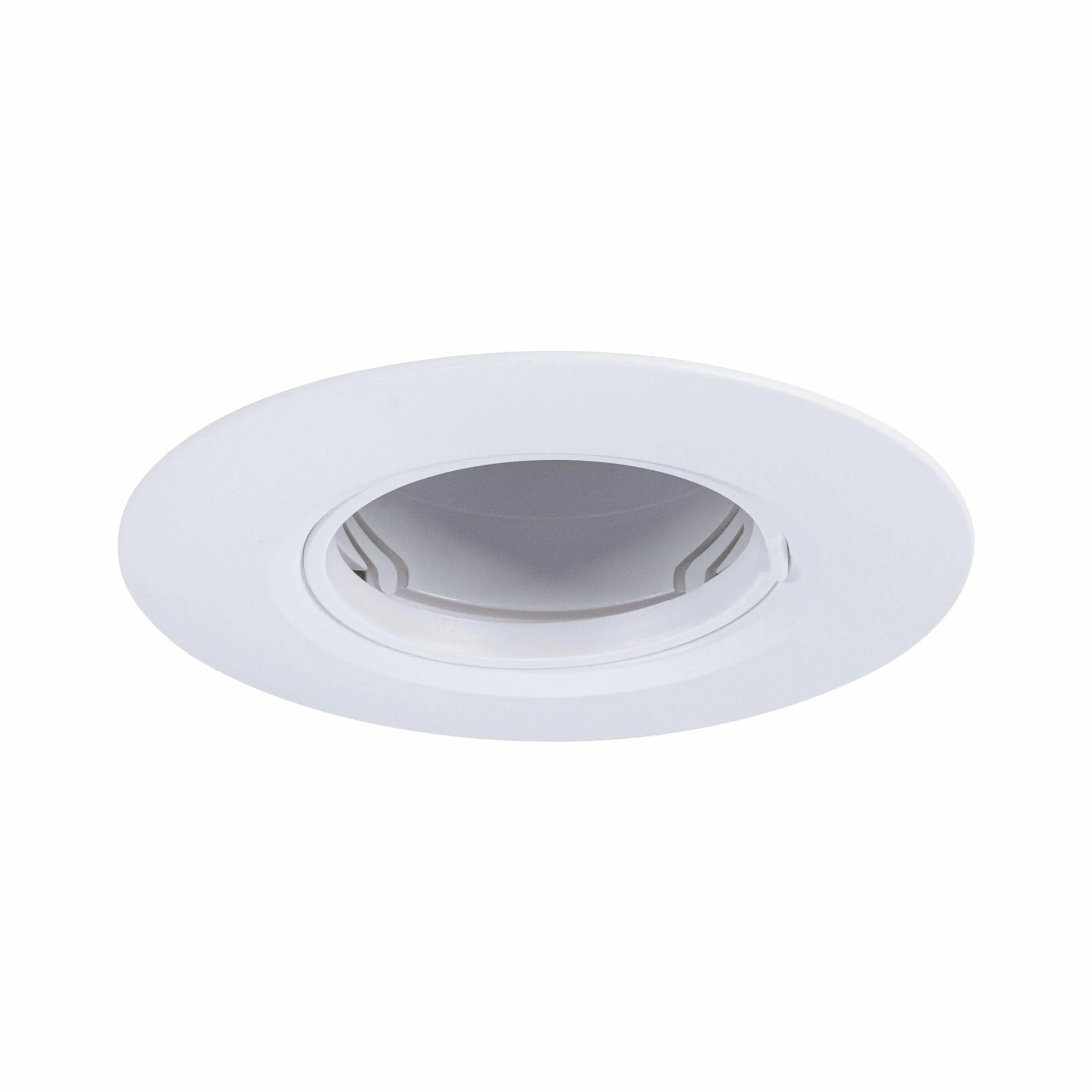 Paulmann 92112 Reflektory wpuszczane zestaw 3 stałych okrągłych 90 mm GU10 max. 3x10W 230 V Biała oprawa do zabudowy - oprawa oświetleniowa bez żarówki