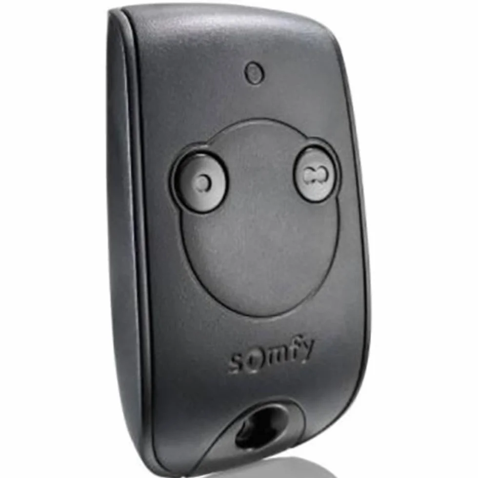 Somfy 1841026, Pilot Zdalnego Sterowania, 2 Kanały, Rts, Czarny