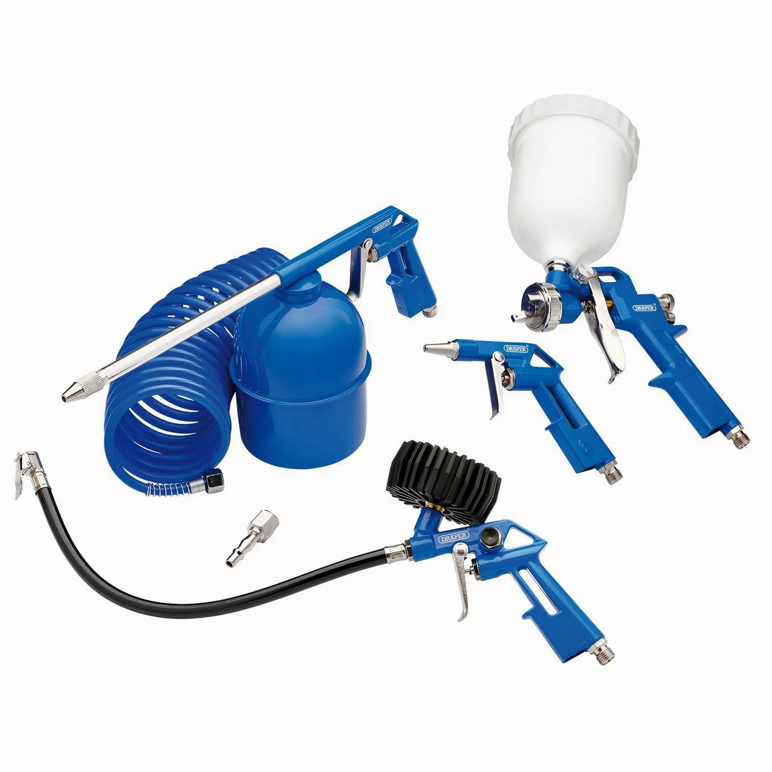 Draper 28357 Zestaw narzędzi pneumatycznych, 1/4" BSP (5 sztuk)