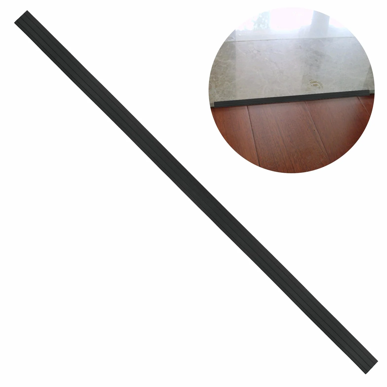 Rampa dla wózków inwalidzkich 100x3x1 cm PCV antypoślizgowa