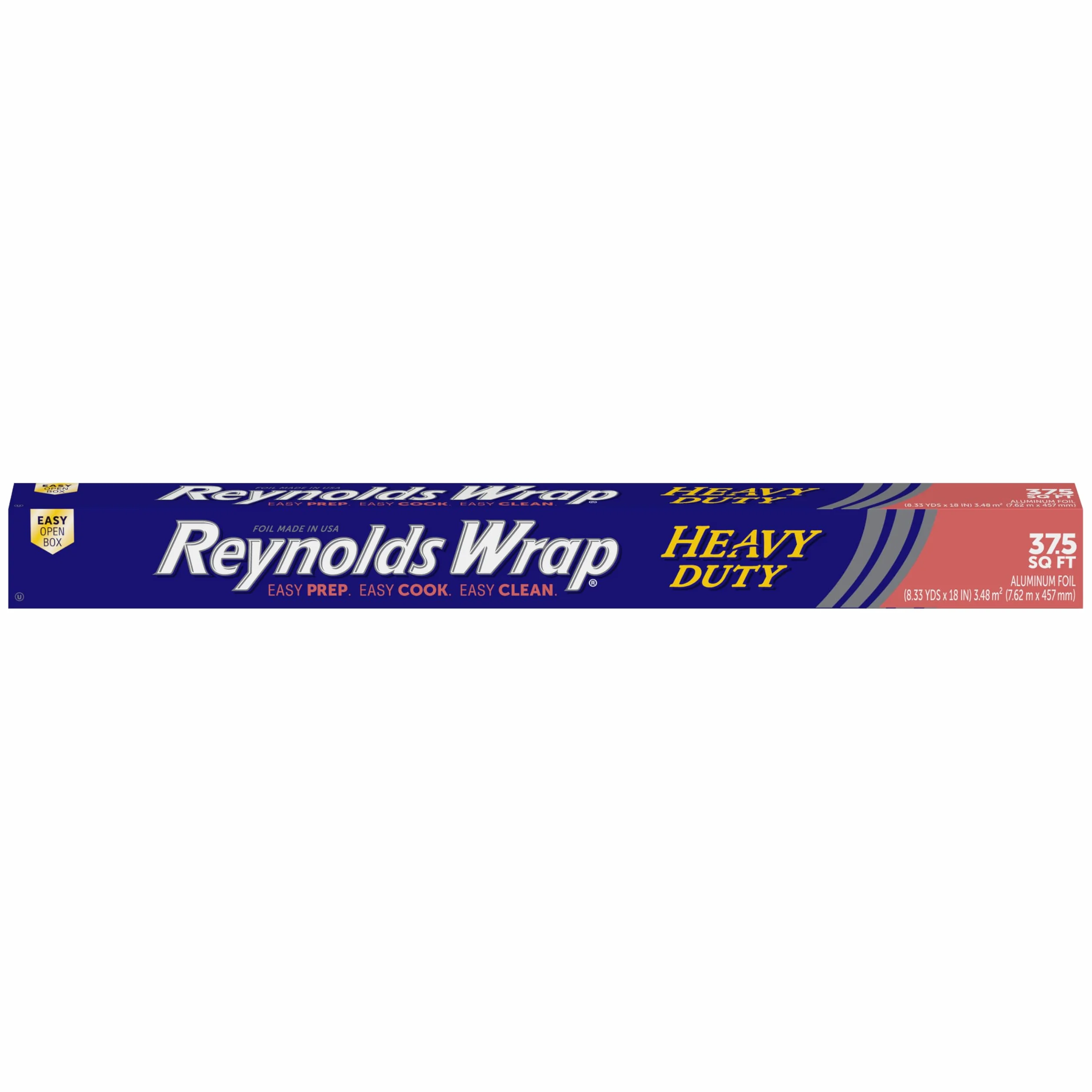 Reynolds Folia aluminiowa o dużej wytrzymałości, 37,5 stóp kwadratowych