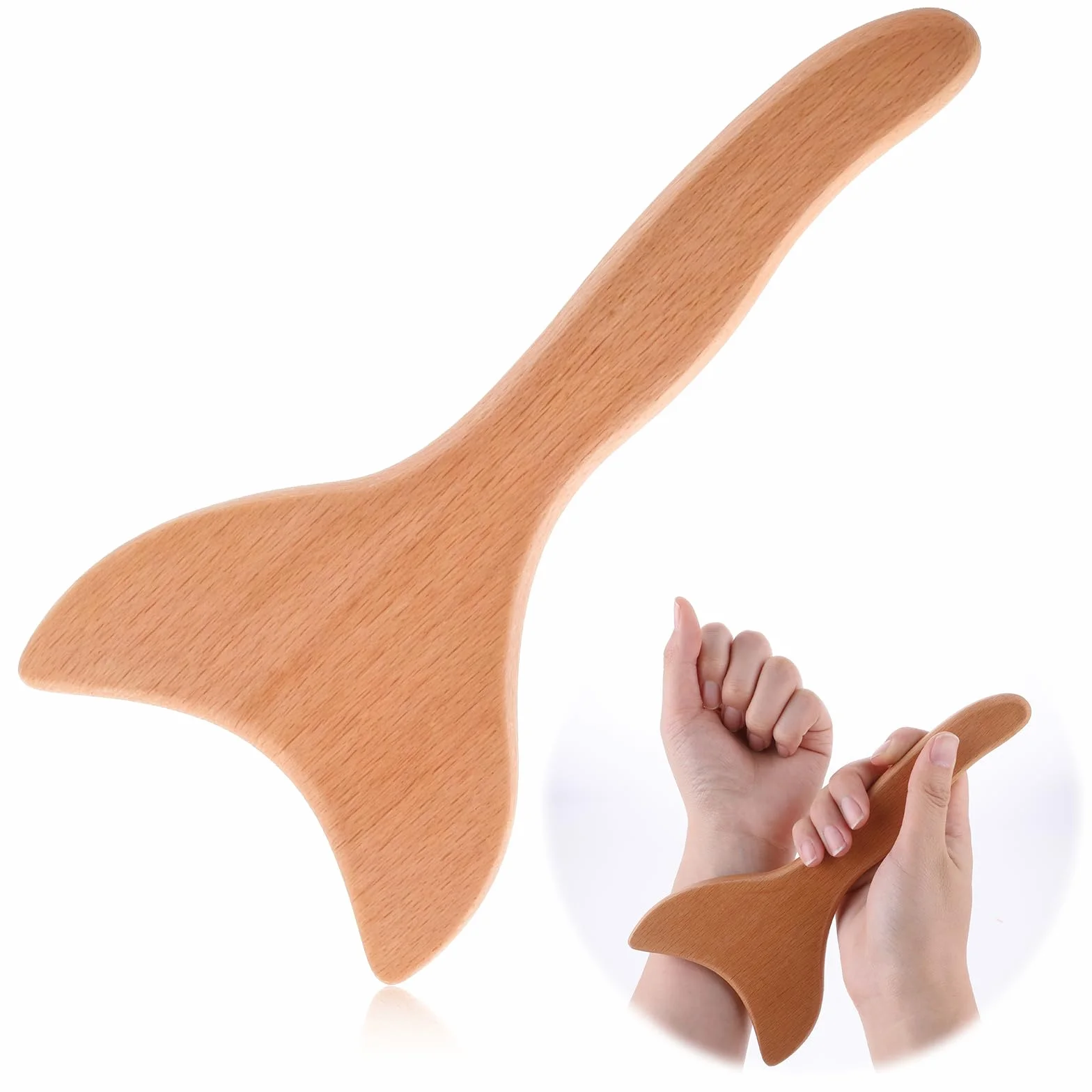 Body Gua Sha narzędzia terapia drewnem narzędzie do masażu drenażu limfatycznego masażer do usuwania cellulitu narzędzie do rzeźbienia ciała jednoręczne narzędzia do rzeźbienia ciała do