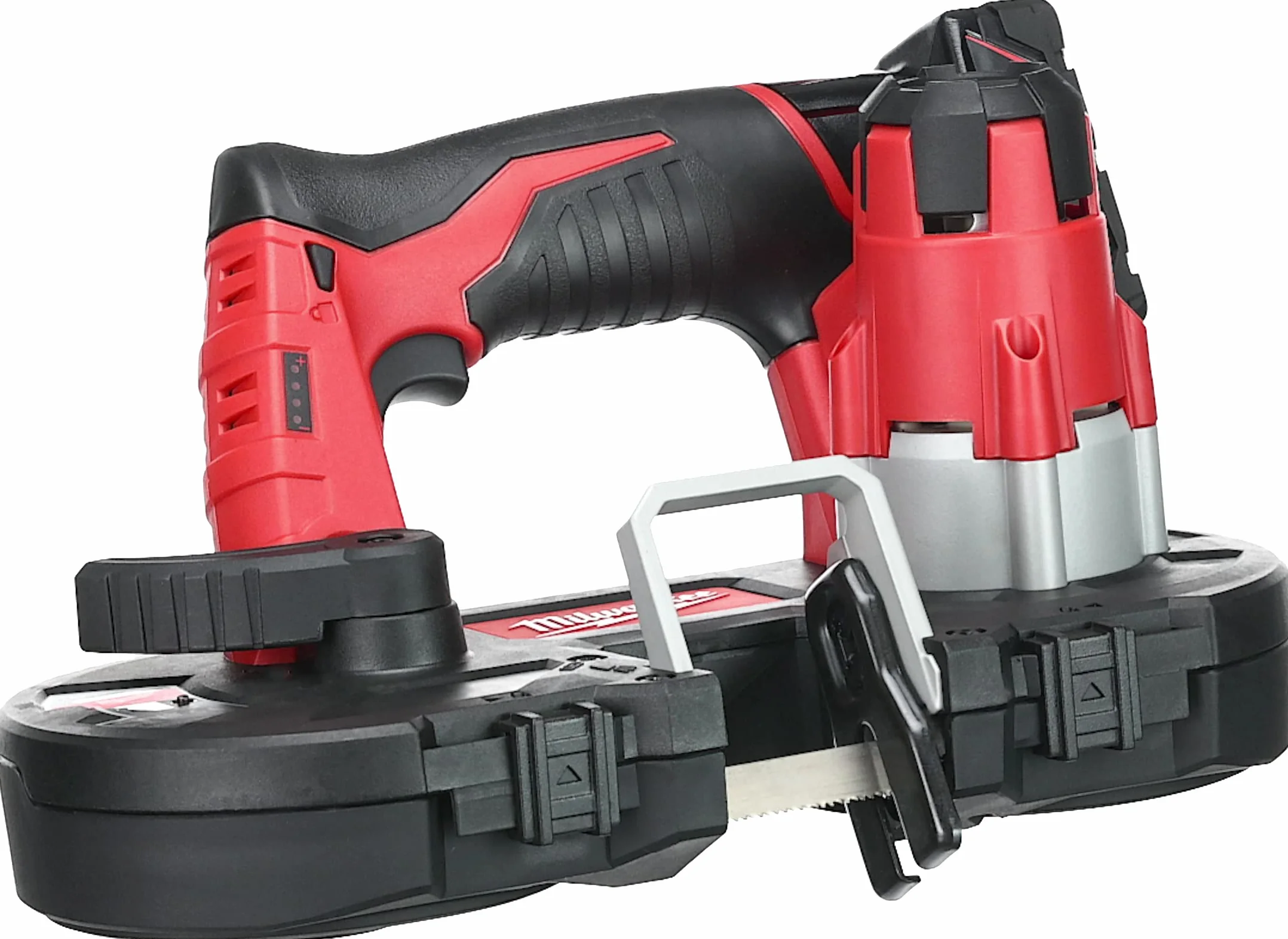 Milwaukee M12BS-402C M12 akumulatorowa piła taśmowa z 2 bateriami litowo-jonowymi 4,0 Ah/ładowarką BMC
