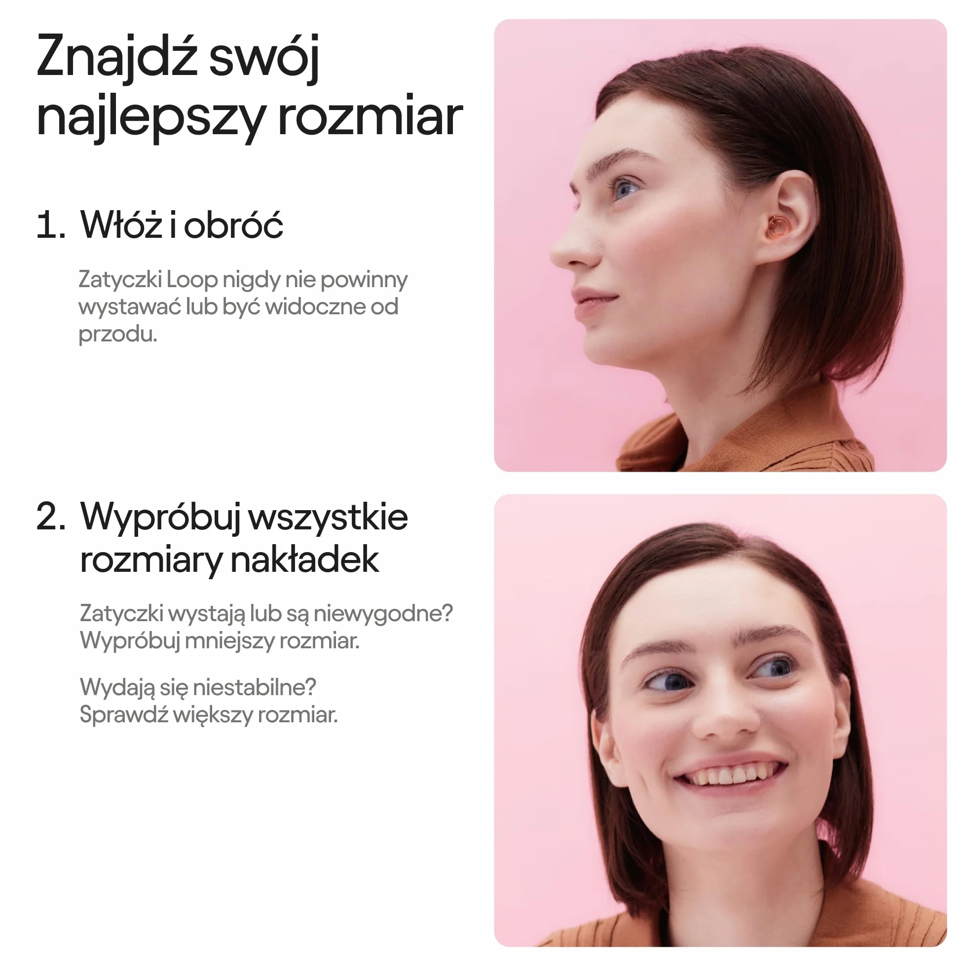 Loop Engage 2 – codzienna ulga od hałasu i wyraźne słyszenie mowy – spotkania towarzyskie, praca, rozmowy, rodzicielstwo i wrażliwość na hałas – tłumienie 16 dB