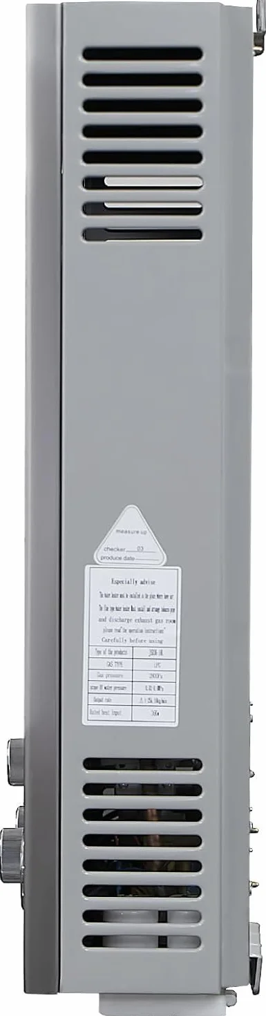 18L 36KW Gazowy podgrzewacz ciągły LPG, podgrzewacz wody, podgrzewacz przepływowy, bojler na wodę, podgrzewacz wody na ciepłą wodę, bojler bezzbiornikowy, bojler natychmiastowy do domu, kampowania