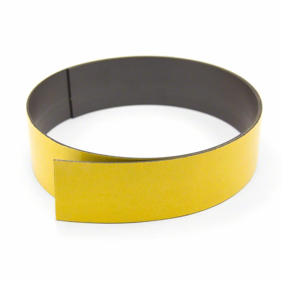 Magnes Expert szerokość 50 mm x taśma magnetyczna o grubości 1,5 mm z samoprzylepną wysokiej jakości - biegunowość B (1 m długości)