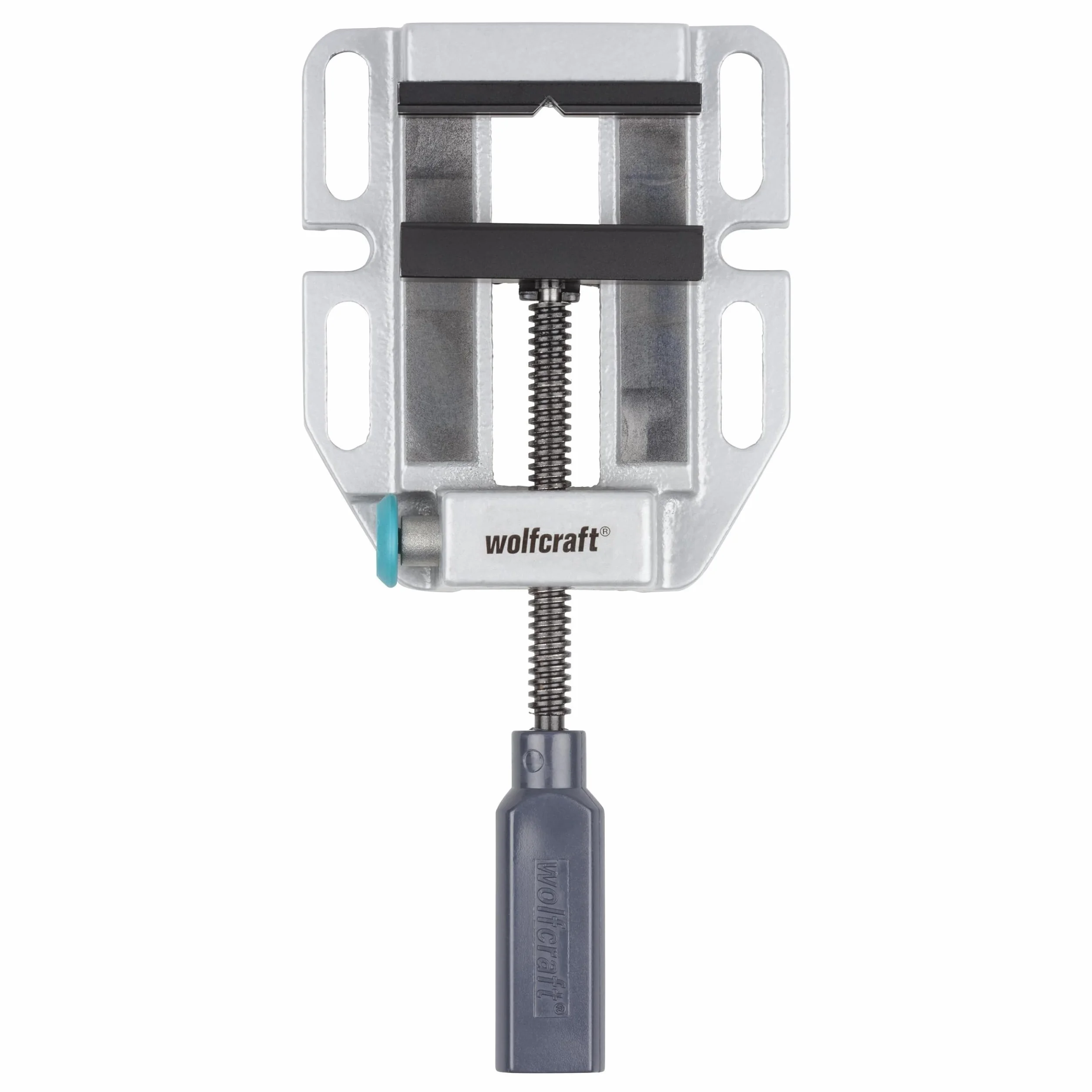 wolfcraft Imadło maszynowe I 3423000 I Z systemem szybkiego zacisku - Szerokość szczęki: 80 mm - Zakres zacisku: 80 mm