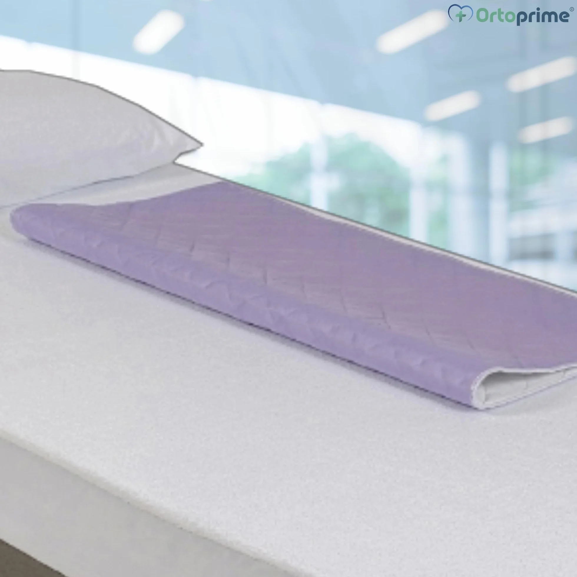 OrtoPrime Podkładka do łóżka Super chłonna 4,65 l m2 5-warstwowy ochraniacz na materac 90x85 cm