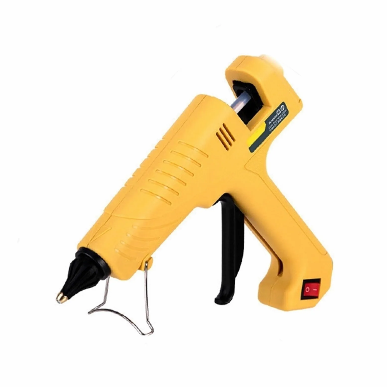 Pistolet Do Kleju Na GorąCo Profesjonalny pistolet do klejenia na gorąco miedziana dysza regulowana temperatura 11mm klej w sztyfcie narzędzia gospodarstwa domowego pistolet do klejenia(Switch C)