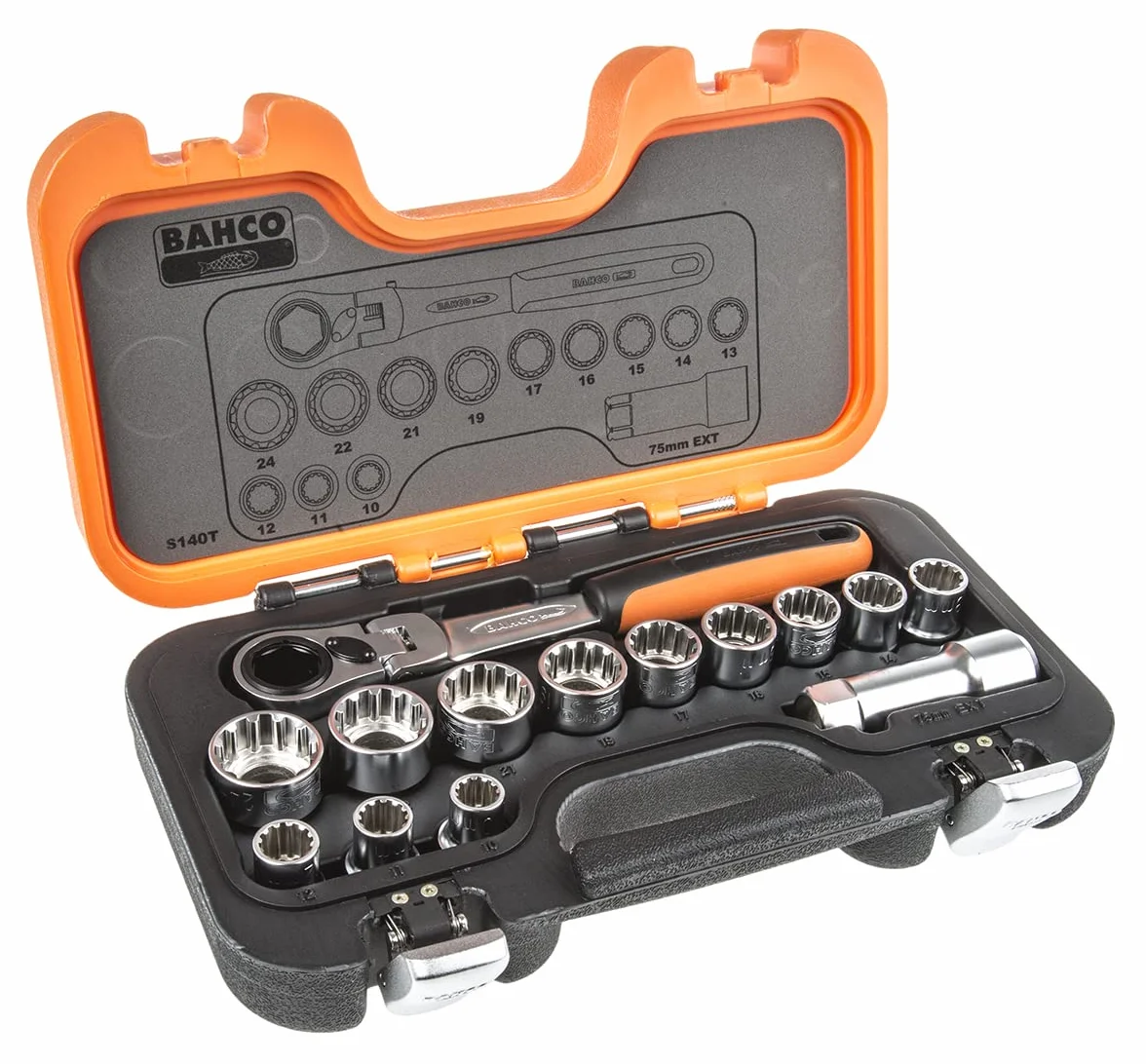 Bahco S140T BHS140T - Zestaw kluczy pasujących