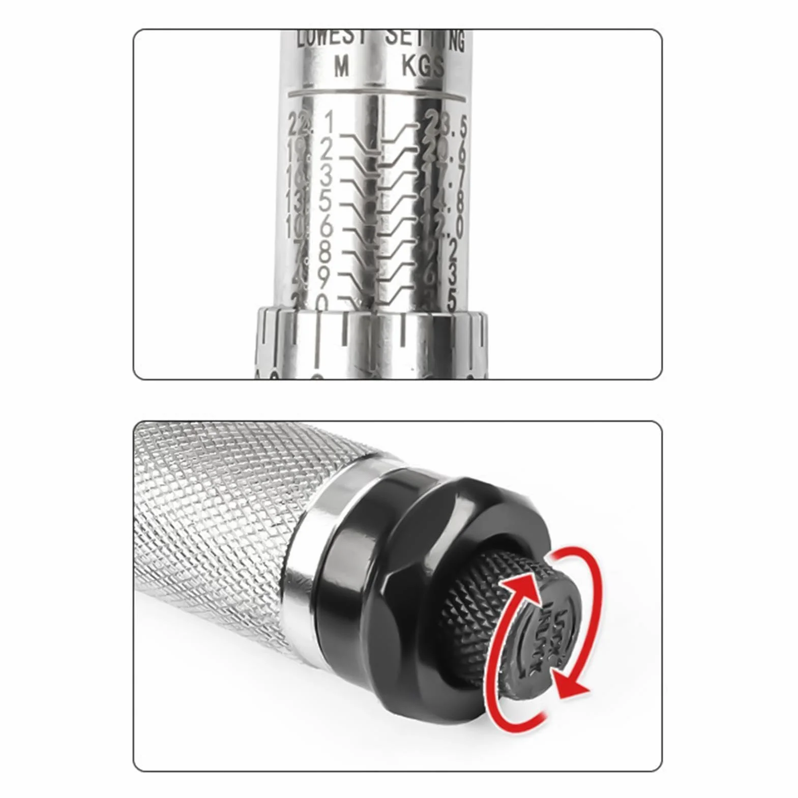 Motocyklowy Klucz Dynamometryczny 20-230 Nm 72-Zębowa Grzechotka | Przenośny klucz dynamometryczny Do Warsztatu Domu Przemysłu Na Zewnątrz Samochodów Rowerów