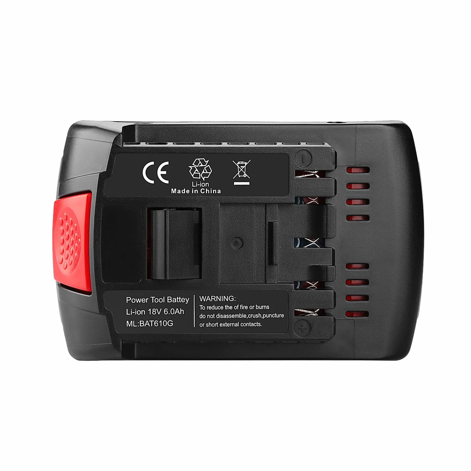Akumulator litowo-jonowy 18 V zamienny do narzędzi systemowych 3000 mAh 4000 mAh 5000 mAh 6000 mAh odpowiedni do akumulatora bezprzewodowego