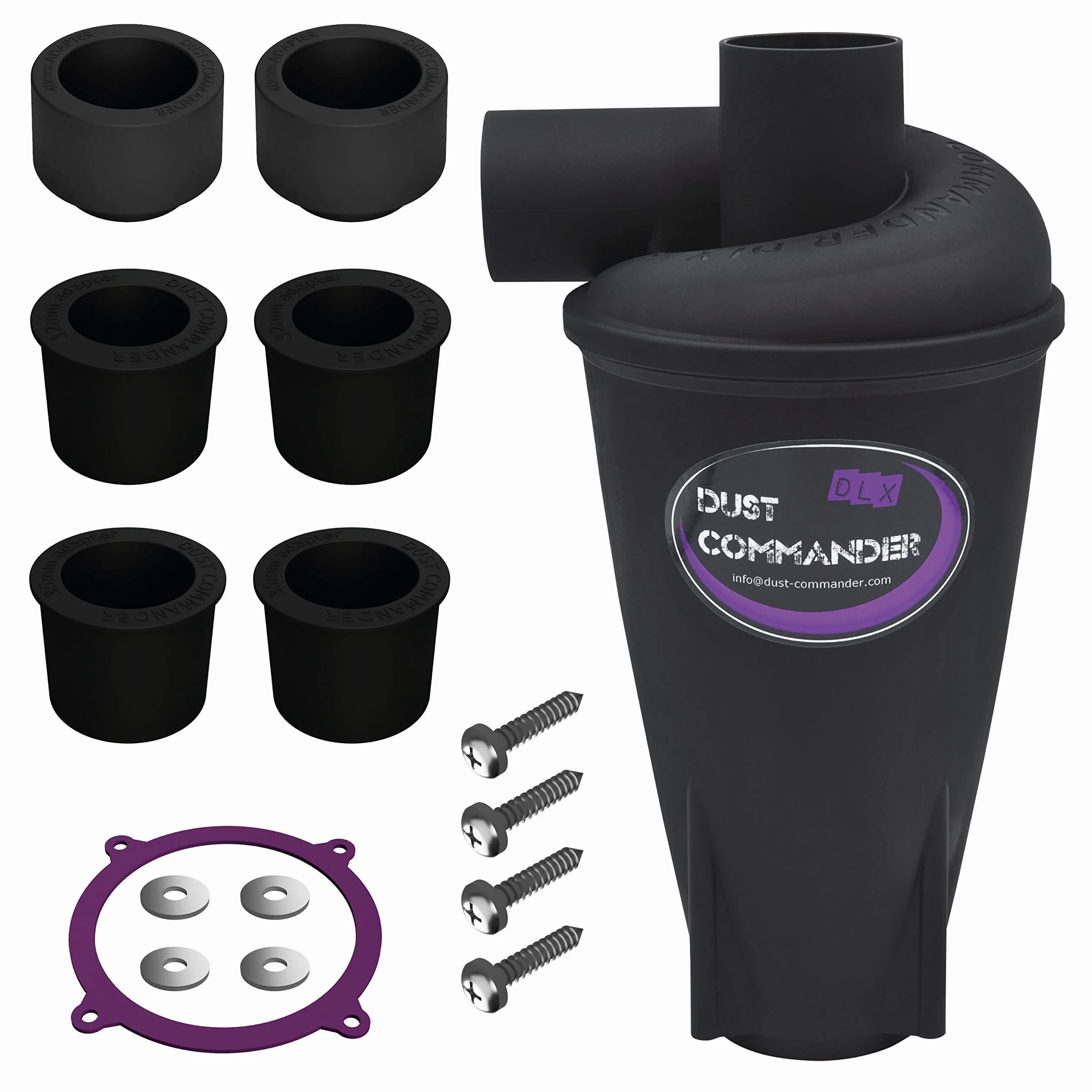 DUST COMMANDER DLX ESD MKII - profesjonalny cyklon odsysanie pyłu/filtr/separator - antystatyczny