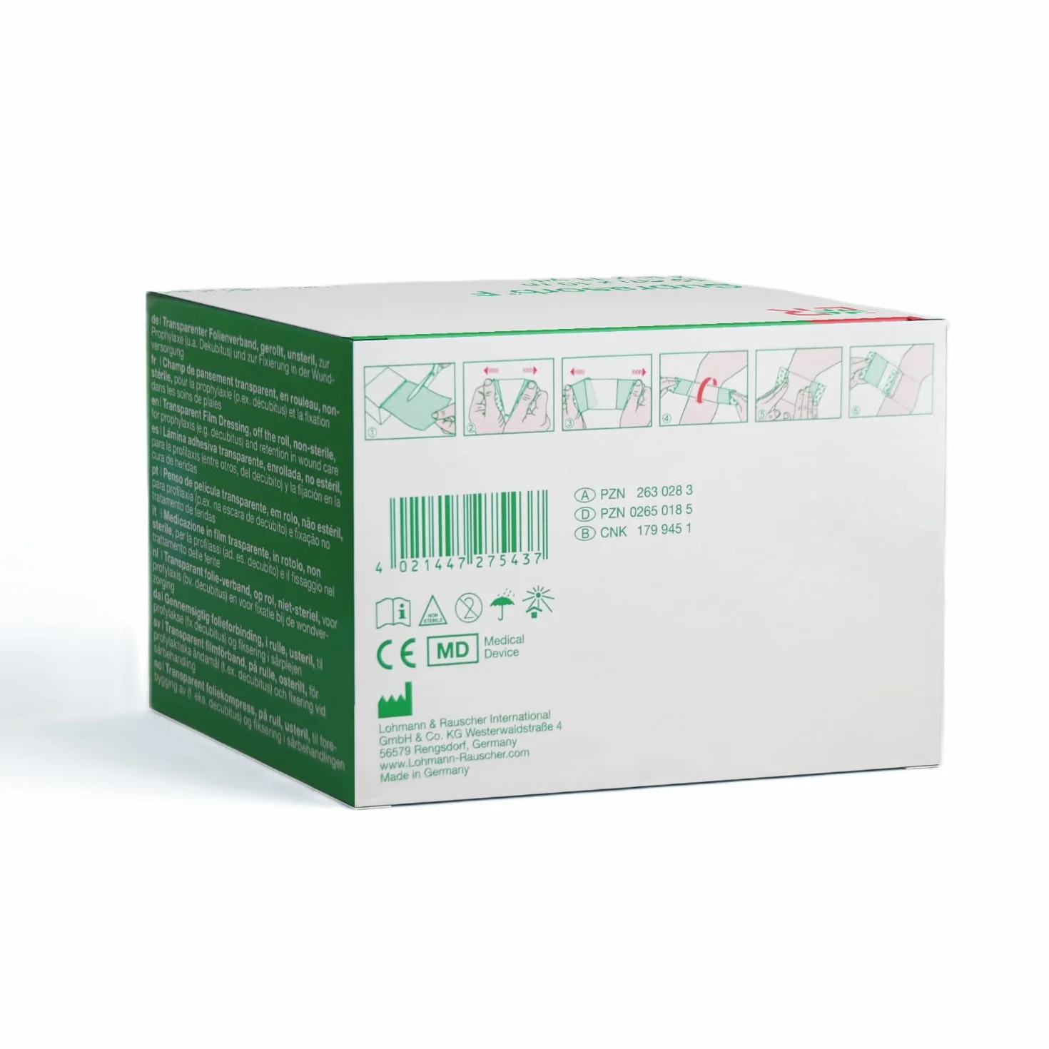 PIPROX Suprasorb F Roll niesterylna 10 cm x 10 m