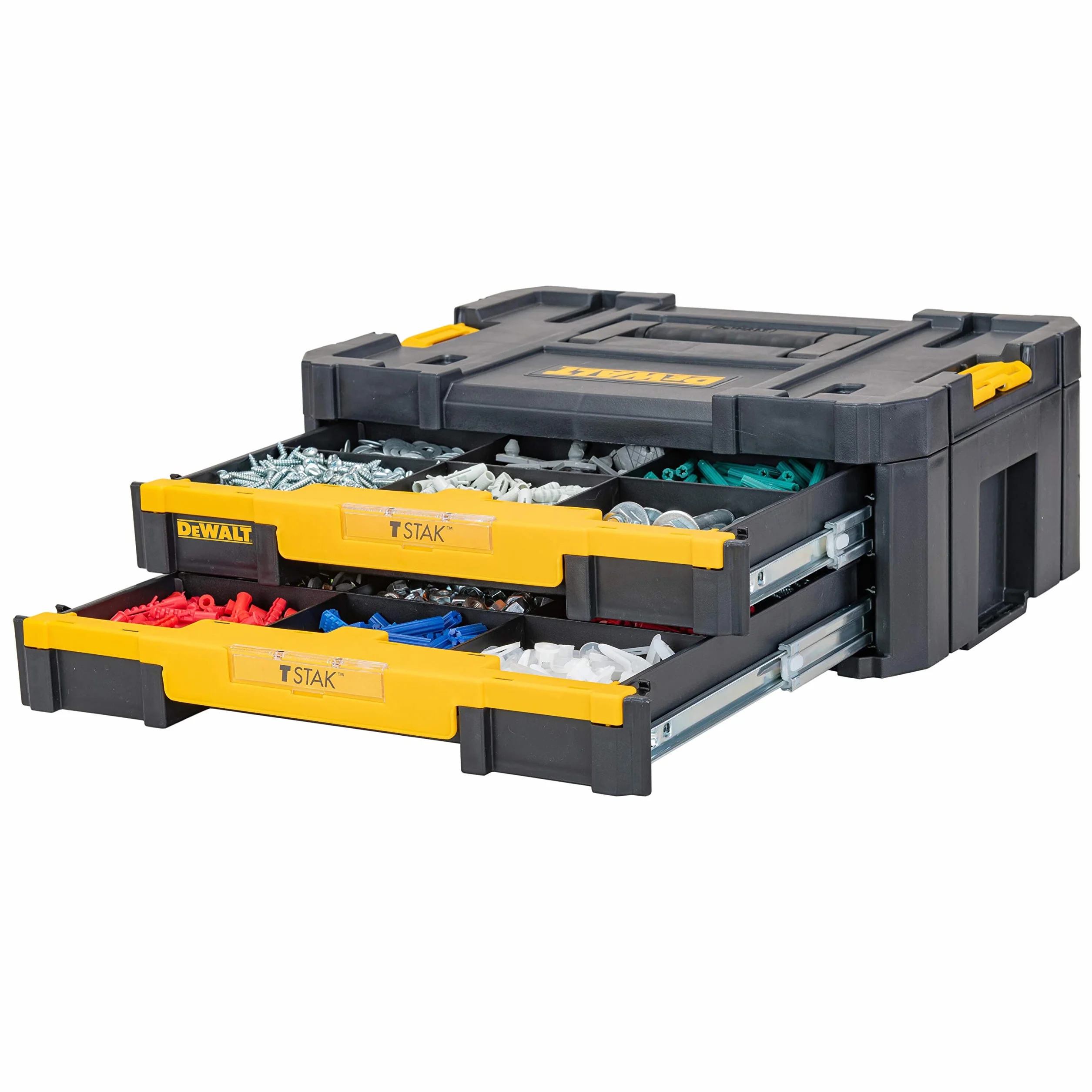 Dewalt Tstak-Box Iv Walizka Systemowa, Czarny/Żółty, 440 x 314 x 176 mm