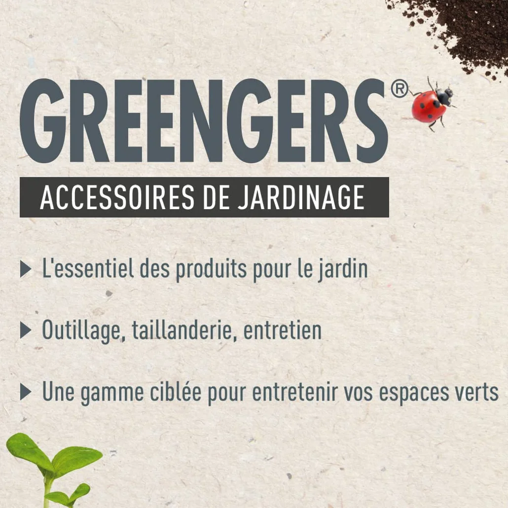 Greengeers 95331 rynny dachowe z siatki 10 haczyków 6 m x 150 mm