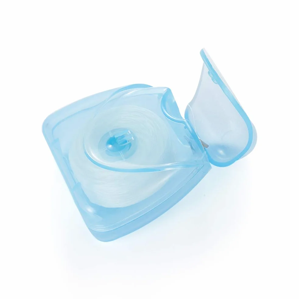 Sonew 50 M nić Dentystyczna Miętowa Odświeżająca Czyszczenie Zębów nić Doustna Szpula Wykałaczka łatwa do Przenoszenia do Codziennej Pielęgnacji świeży Oddech i Usuwanie Płytki (Różne kolory)