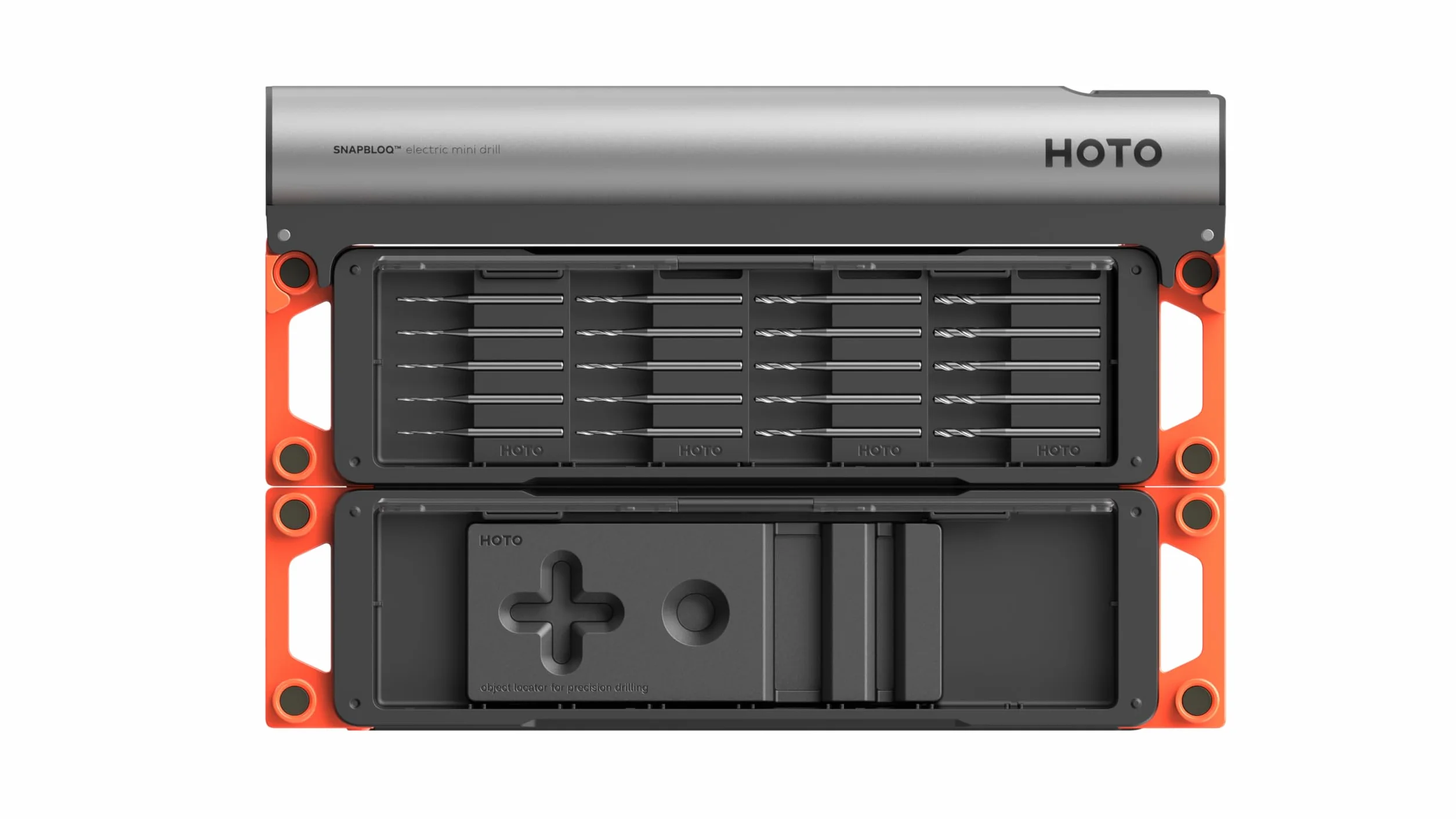 HOTO SNAPBLOQ D-A03 Mini wiertarka akumulatorowa z 20 bitami, bezprzewodowa 3-biegowa wiertarka ręczna, światła LED, zestaw wiertarek elektrycznych do produkcji biżuterii, żywic, drewna, plastiku, DIY