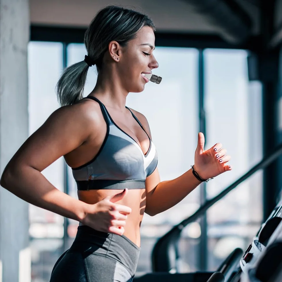 Oxyfit Lung Cleaner sportowy trener płuc z regulowanymi oporami biały