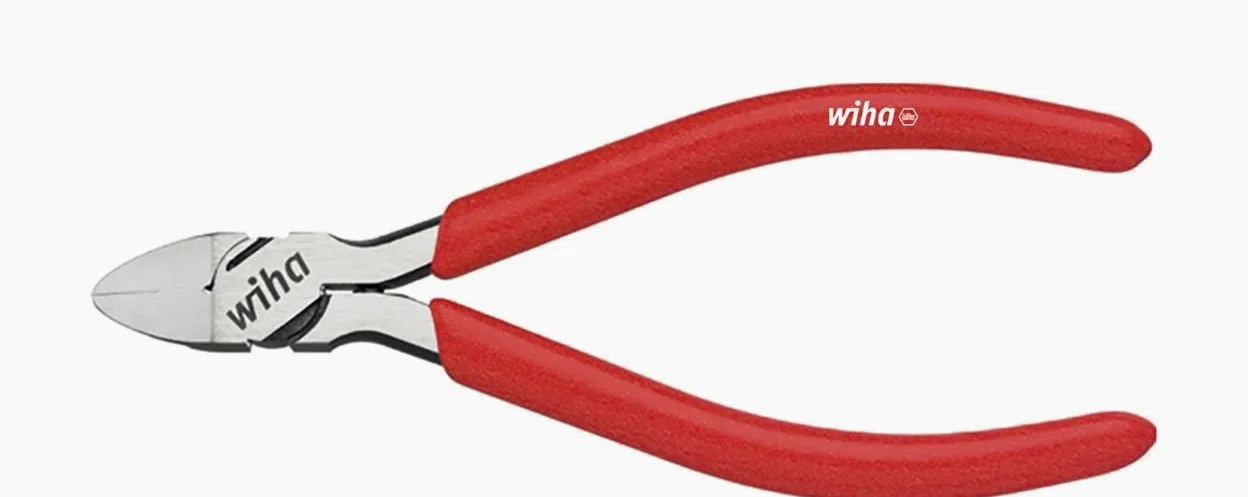 Wiha Szczypce boczne z tworzywa sztucznego Classic ze sprężyną otwierającą bez wate (37402) 125 mm