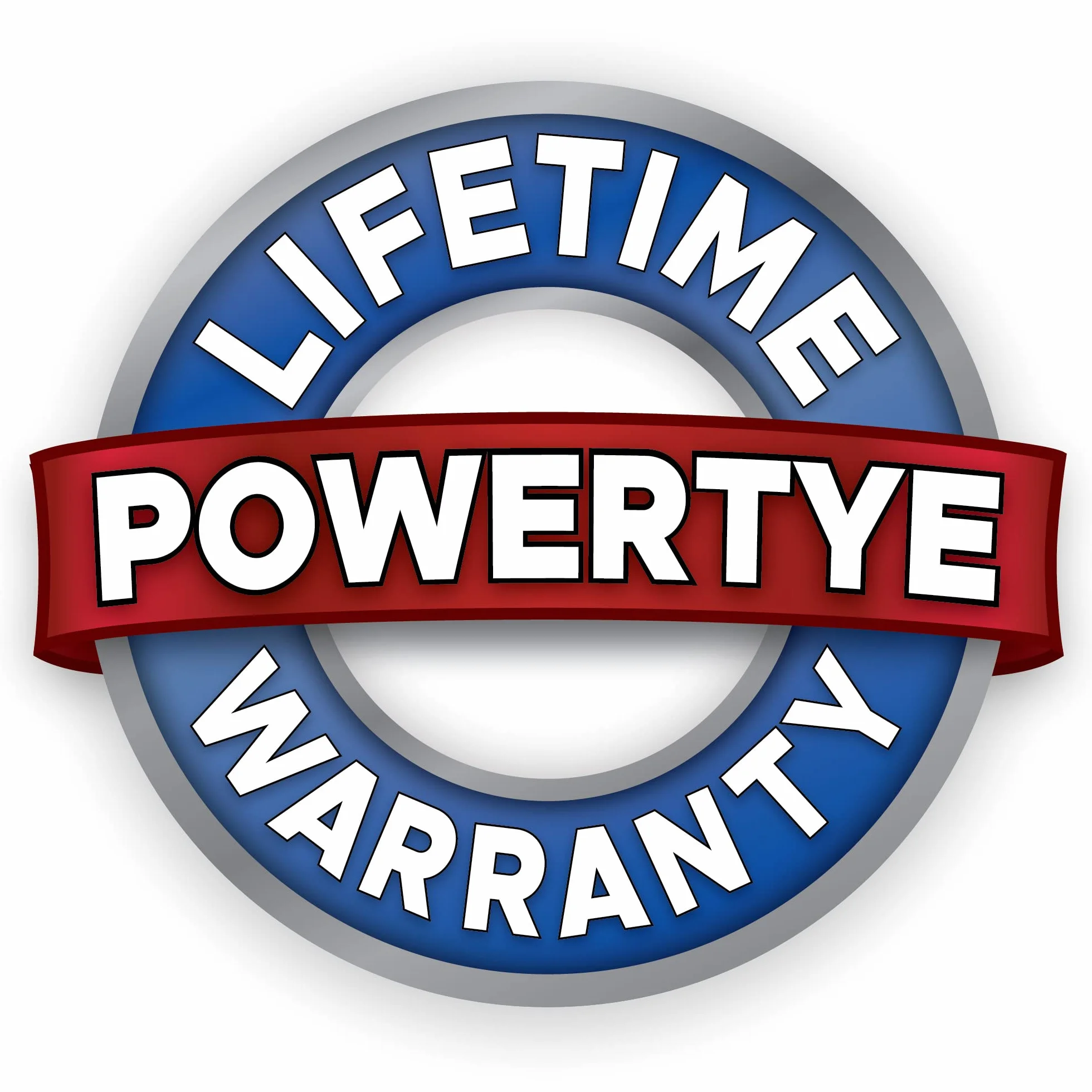 5 cm x 8 ft PowerTye wyprodukowane w USA klamra do krzywki z wytrzymałymi haczykami S, czarny (para)