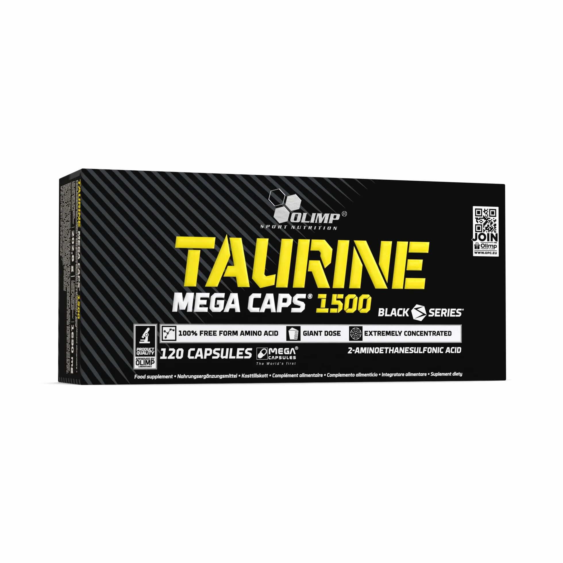Olimp Taurine Mega Caps 120 Kapsułek