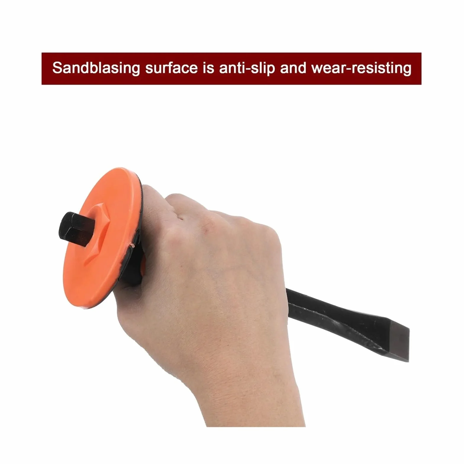 Masonry Chisel 250mm 300mm Pointed Flat Head Rock Concrete Stone Brick Chisel With Hand Guard