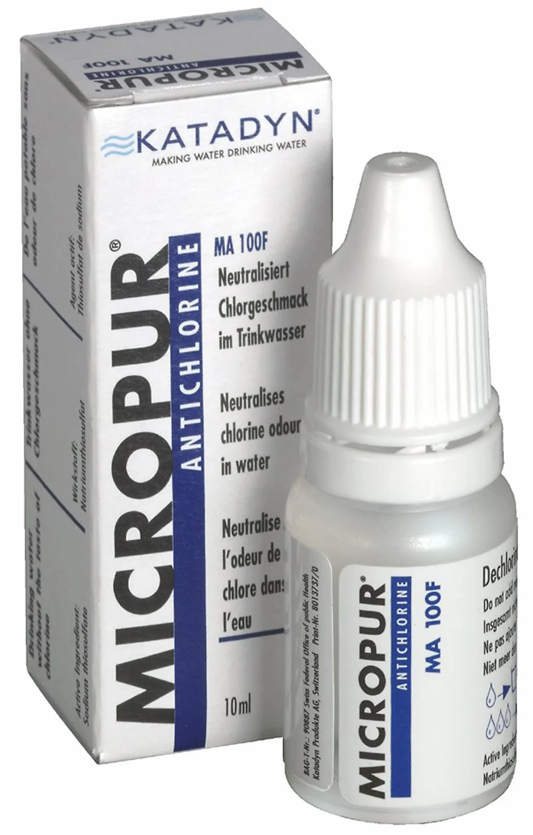 Micropur Antichlor MA 100F do Uzdatniania Wody, 10 ml