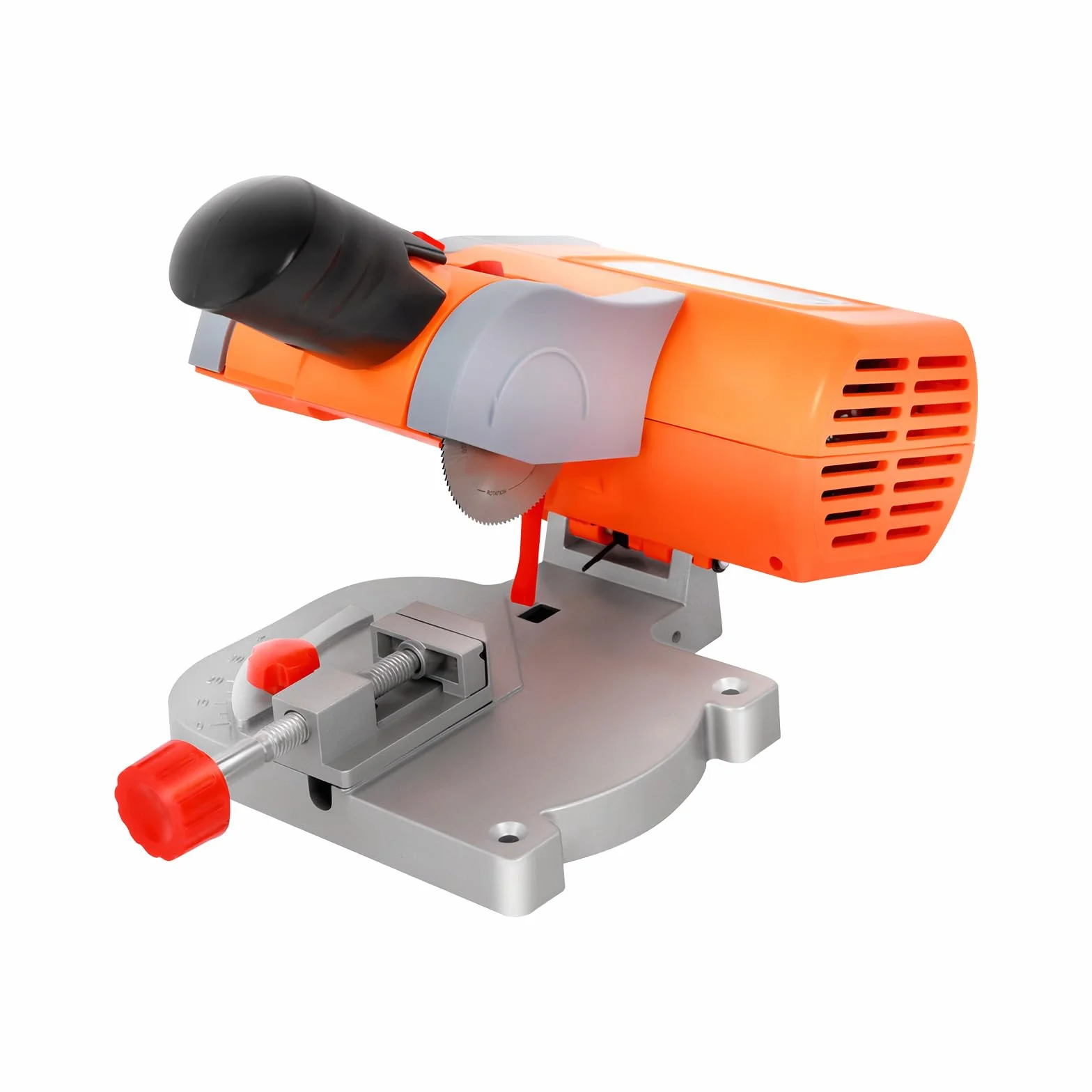 Mini piła ukośna, 90 W, 7800 obr./min, mała stołowa piła tarczowa Cut-Off, maksymalna grubość cięcia 1,2 cm, do cięcia drewna, tworzywa sztucznego, kamienia itp